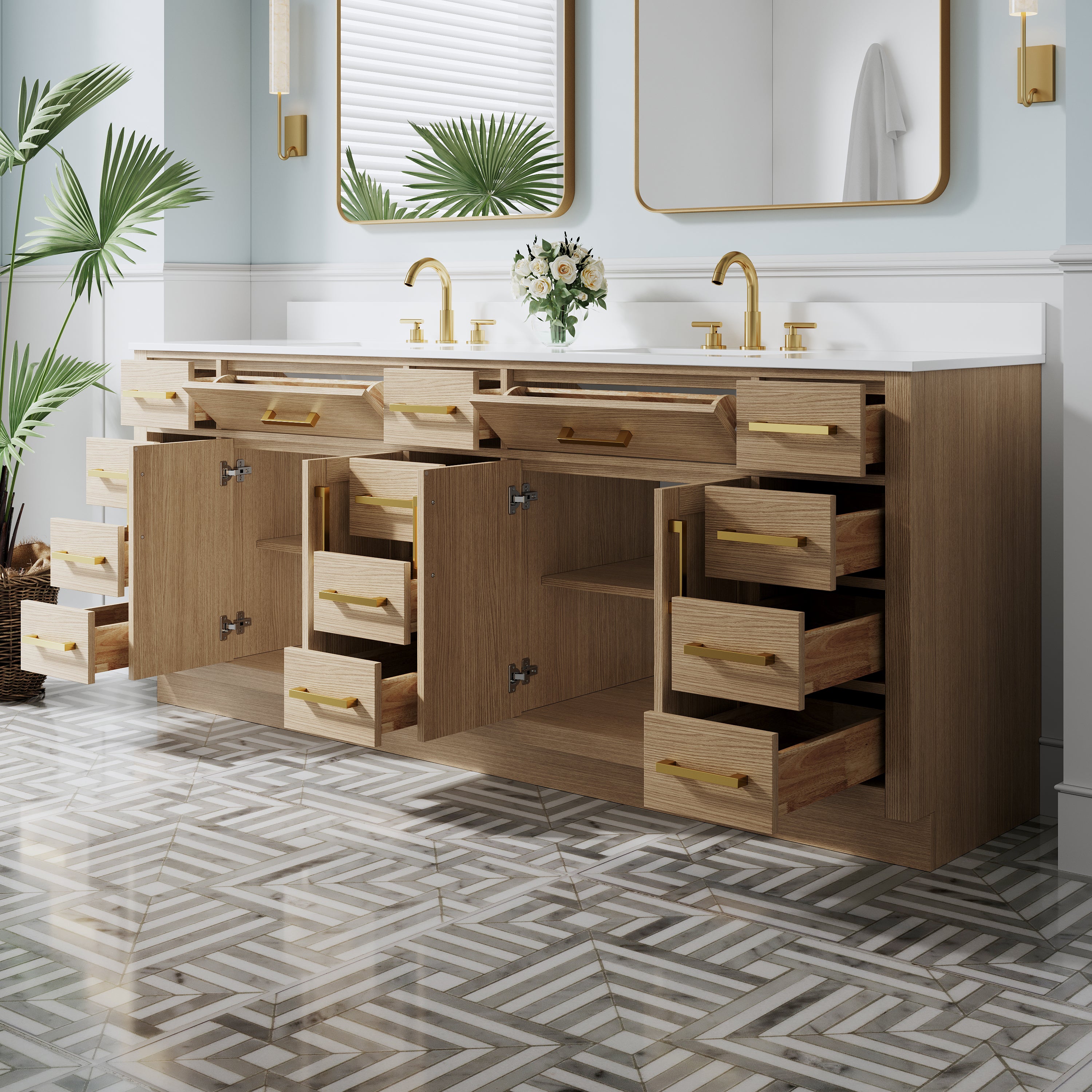 #Handle Color_Brushed Gold