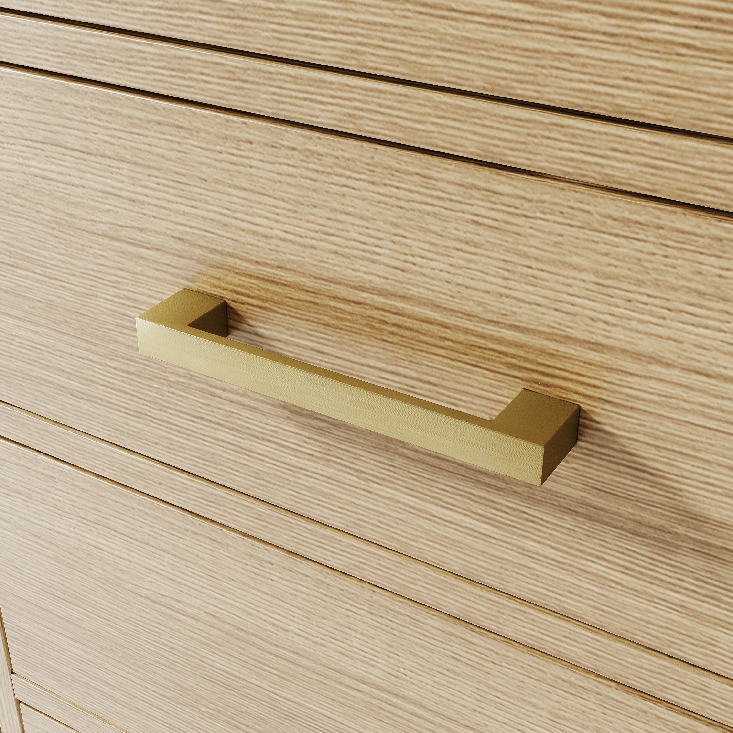 84 Inch Solid Wood Bathroom Vanity with White Cultured Marble Top, 4 Soft-Close Doors & 14 Drawers, OAK