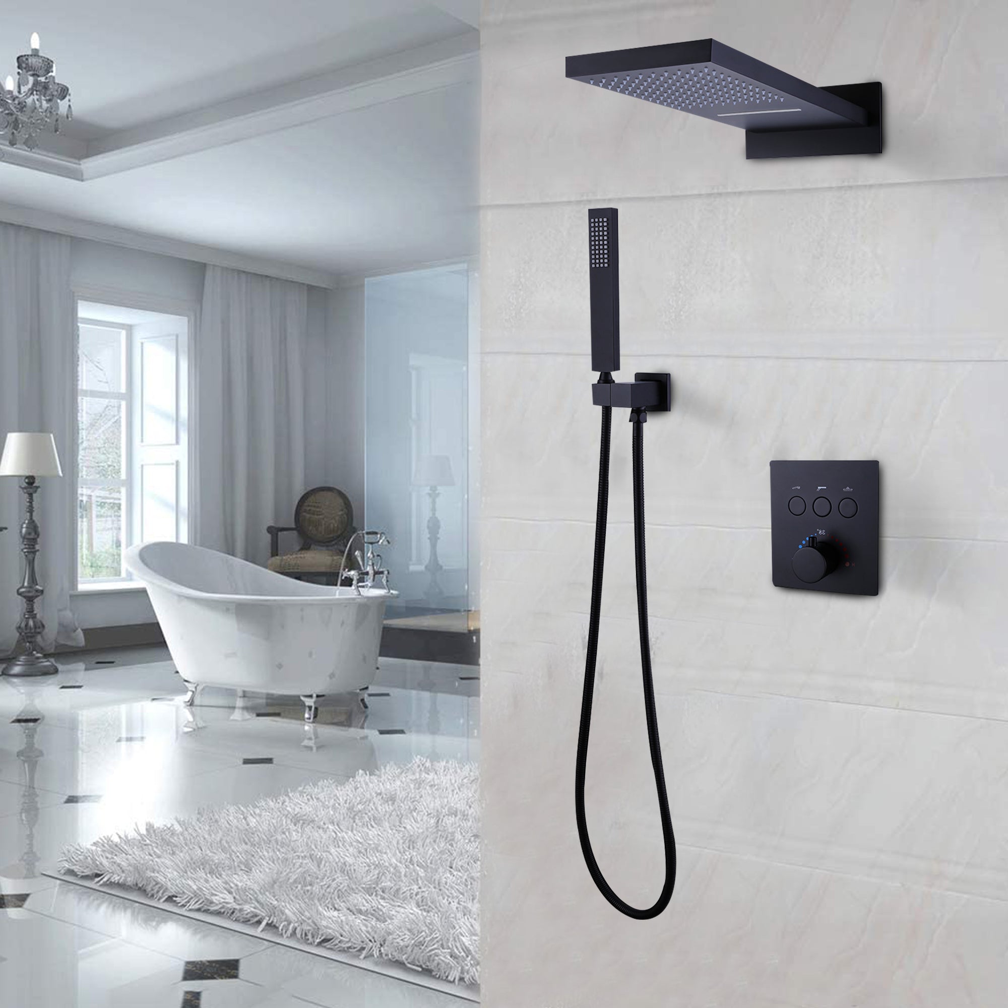 rain shower system