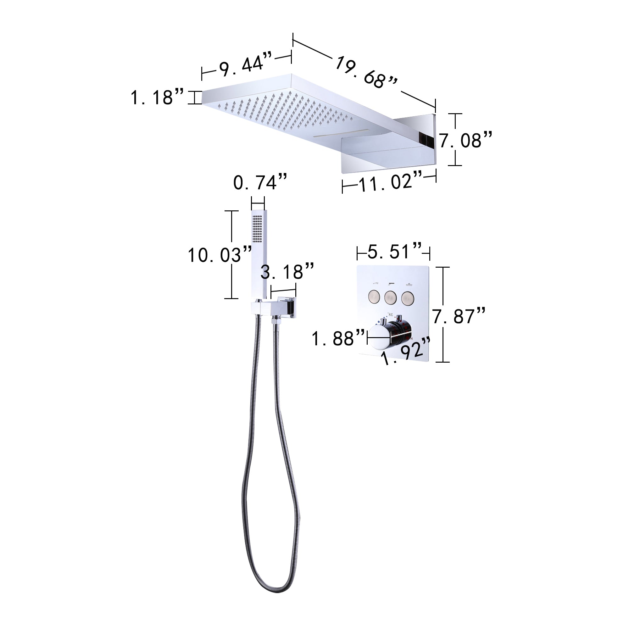 shower faucet systems