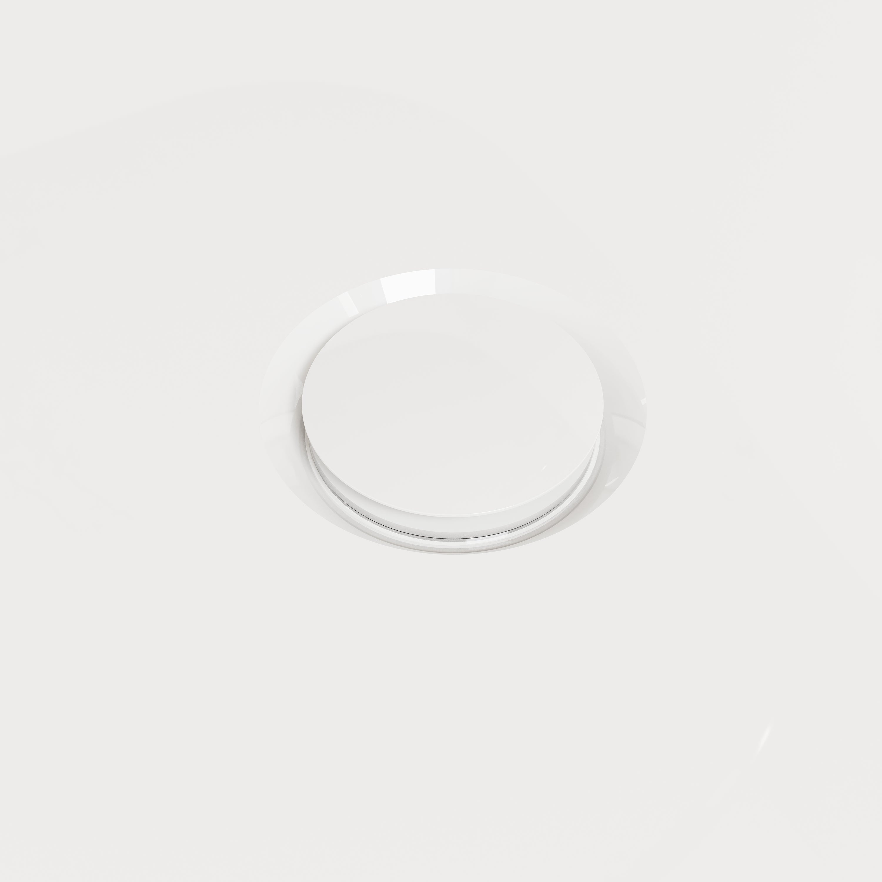 59" Modern Freestanding Acrylic Soaking Bathtub – 64 Gallon Deep Soaker Tub with Integrated Overflow