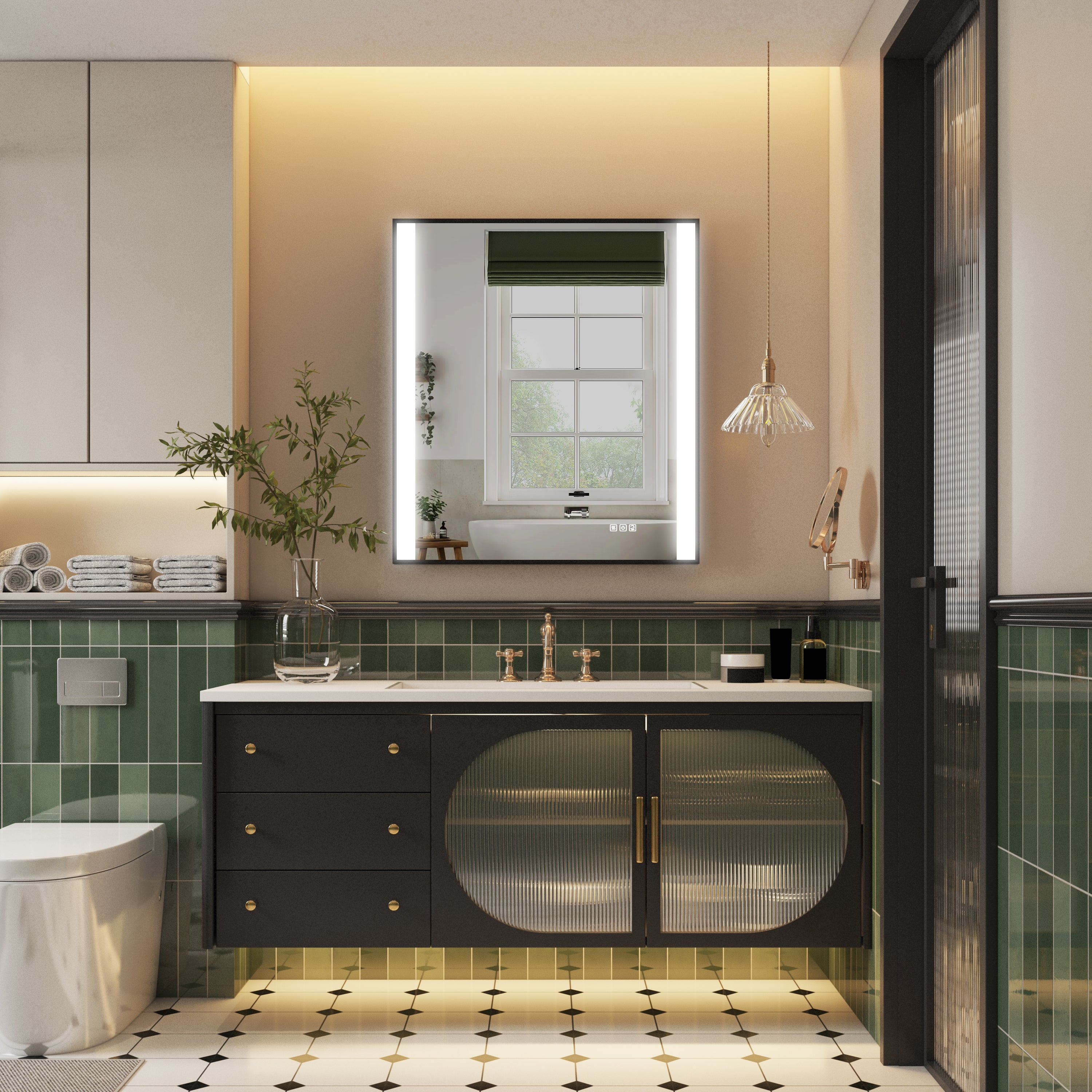Wall Mirrors for Bathroom