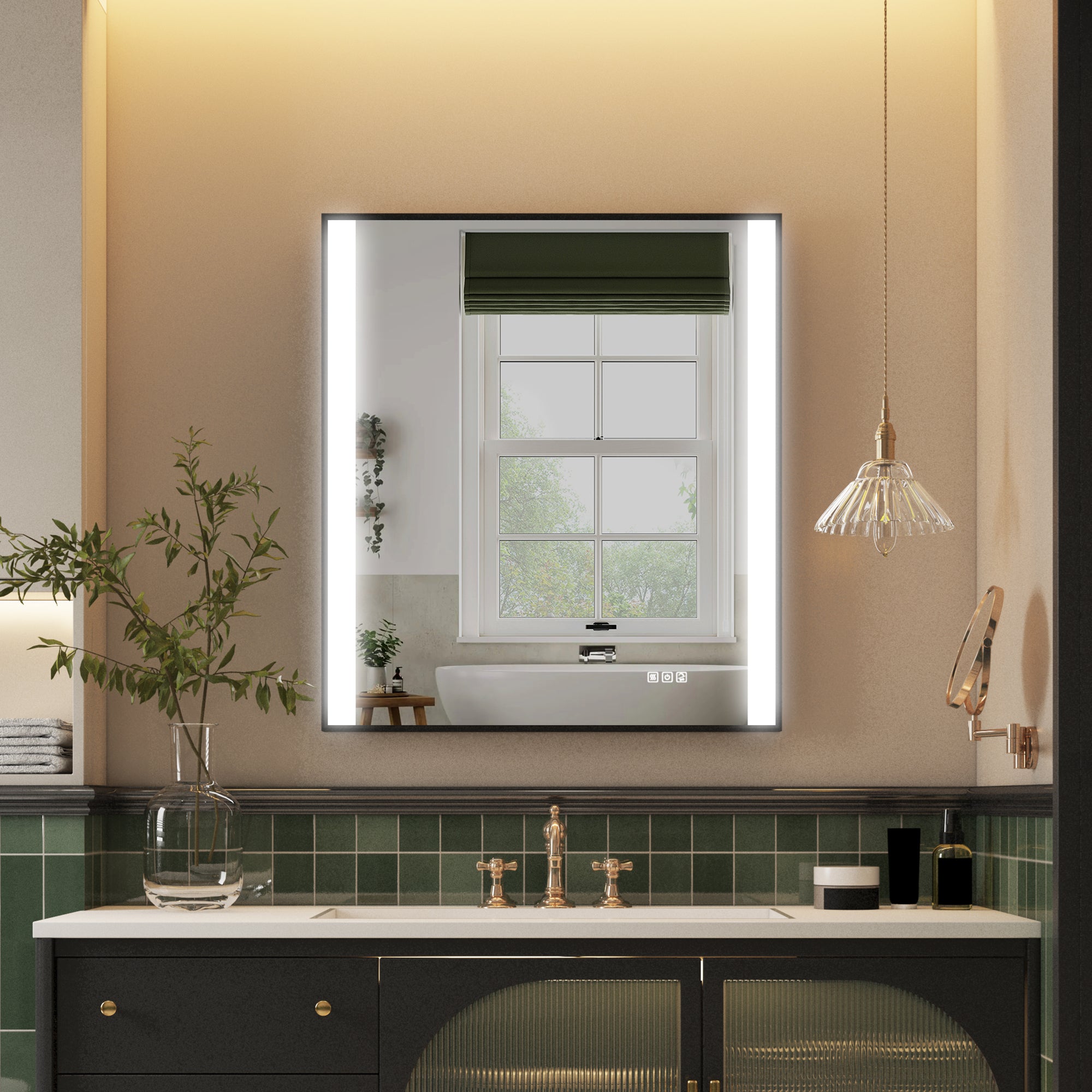 Framed Bathroom Mirrors