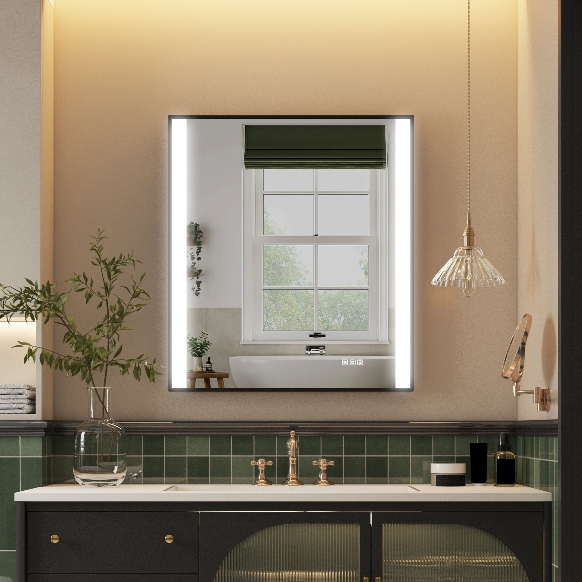 Lighted Bathroom Mirror
