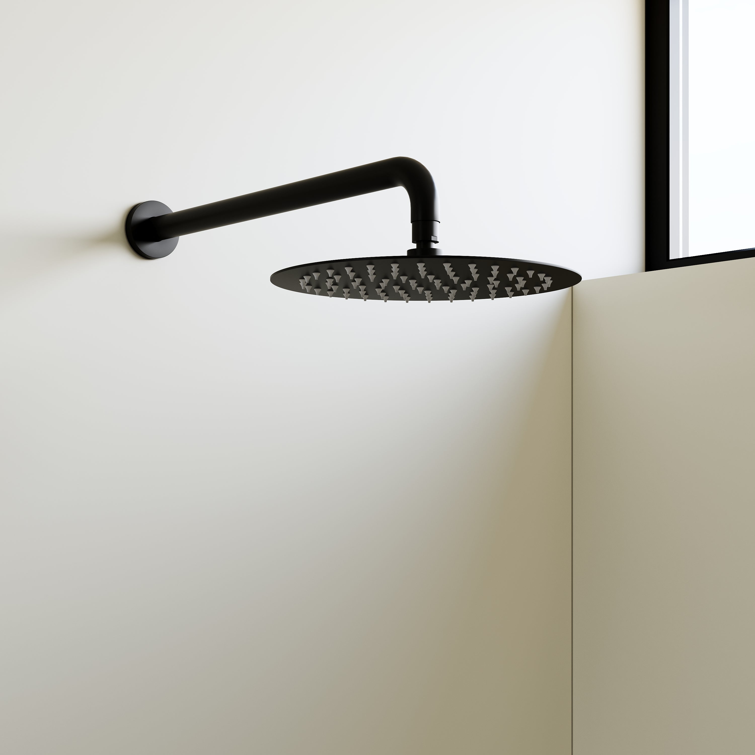 3-Function Shower System with 10-Inch Rain Shower Head, Adjustable Tub Spout, Hand shower, 304 SS