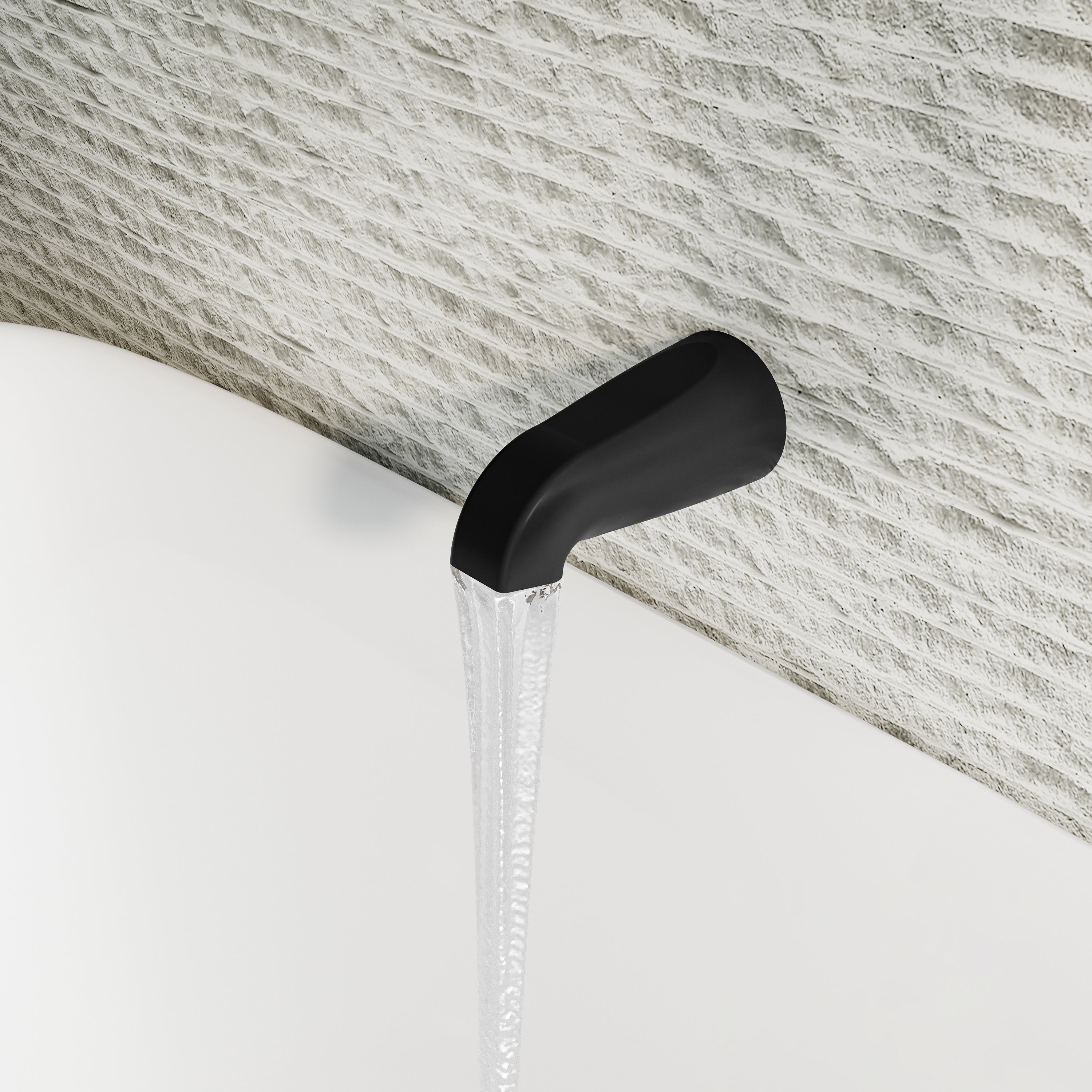Three-Handle Shower System With Diverter Handle And 5-Spray Function Heads