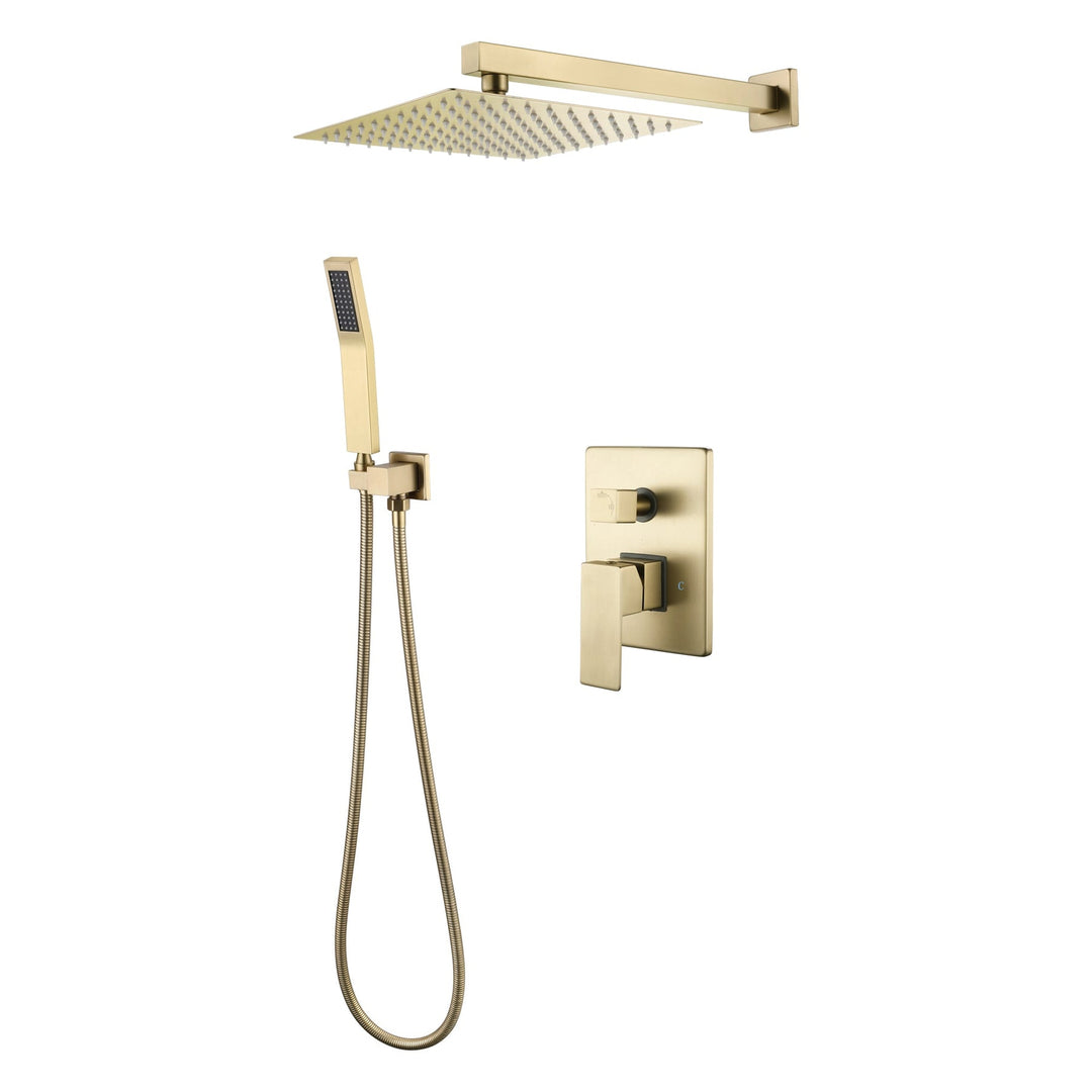 10 inch Spray Shower Head Mounted Shower System