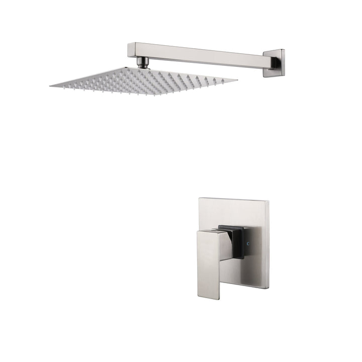 10inch Shower Head Concealed Valve Built-In Shower System