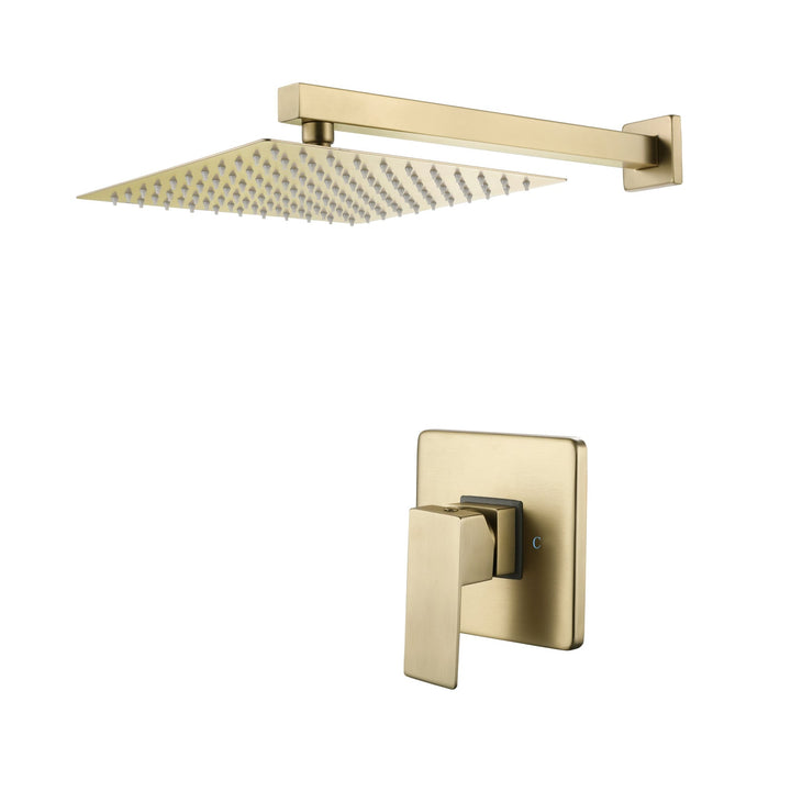 10inch Shower Head Concealed Valve Built-In Shower System