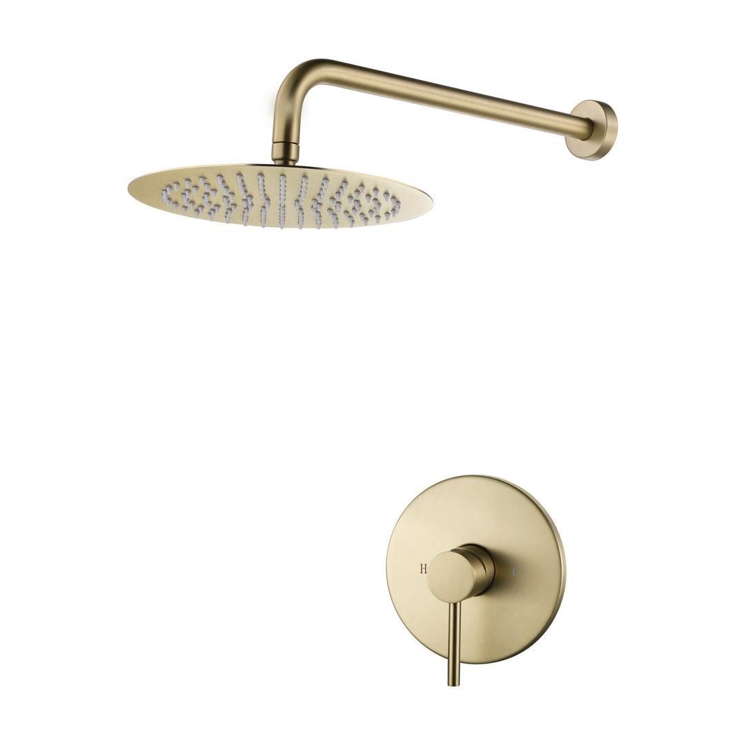 10 inch Shower Head Concealed Valve Built-In Shower System