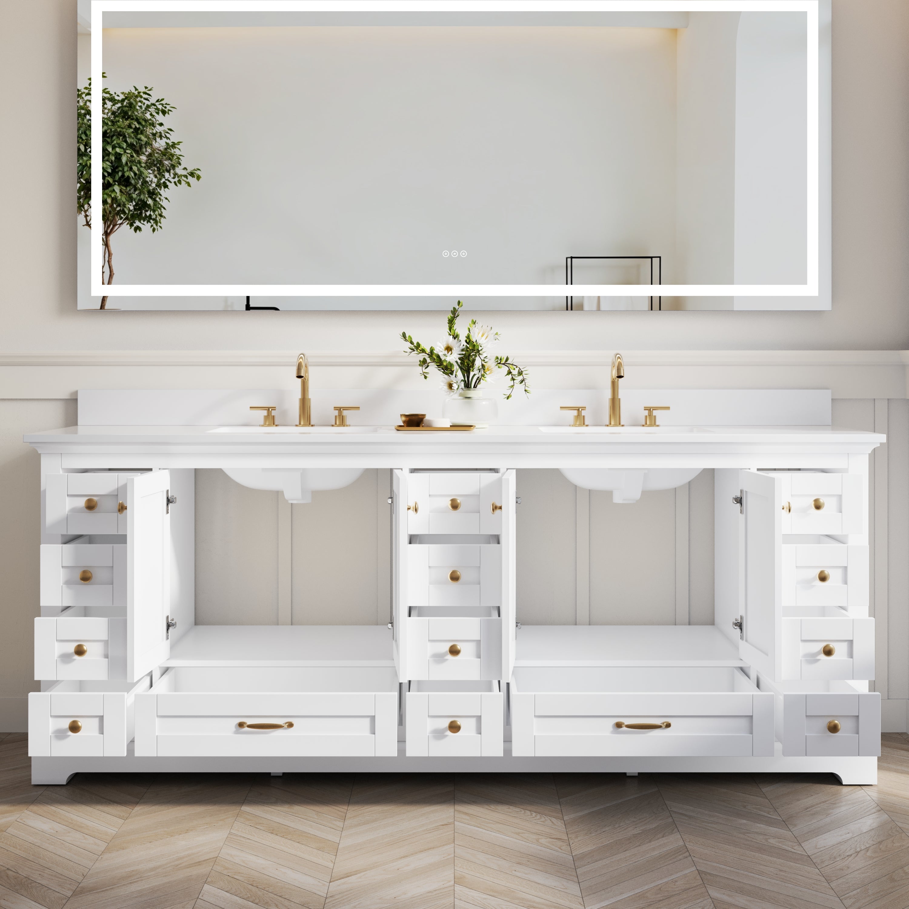 #Handle Color_Brushed Gold