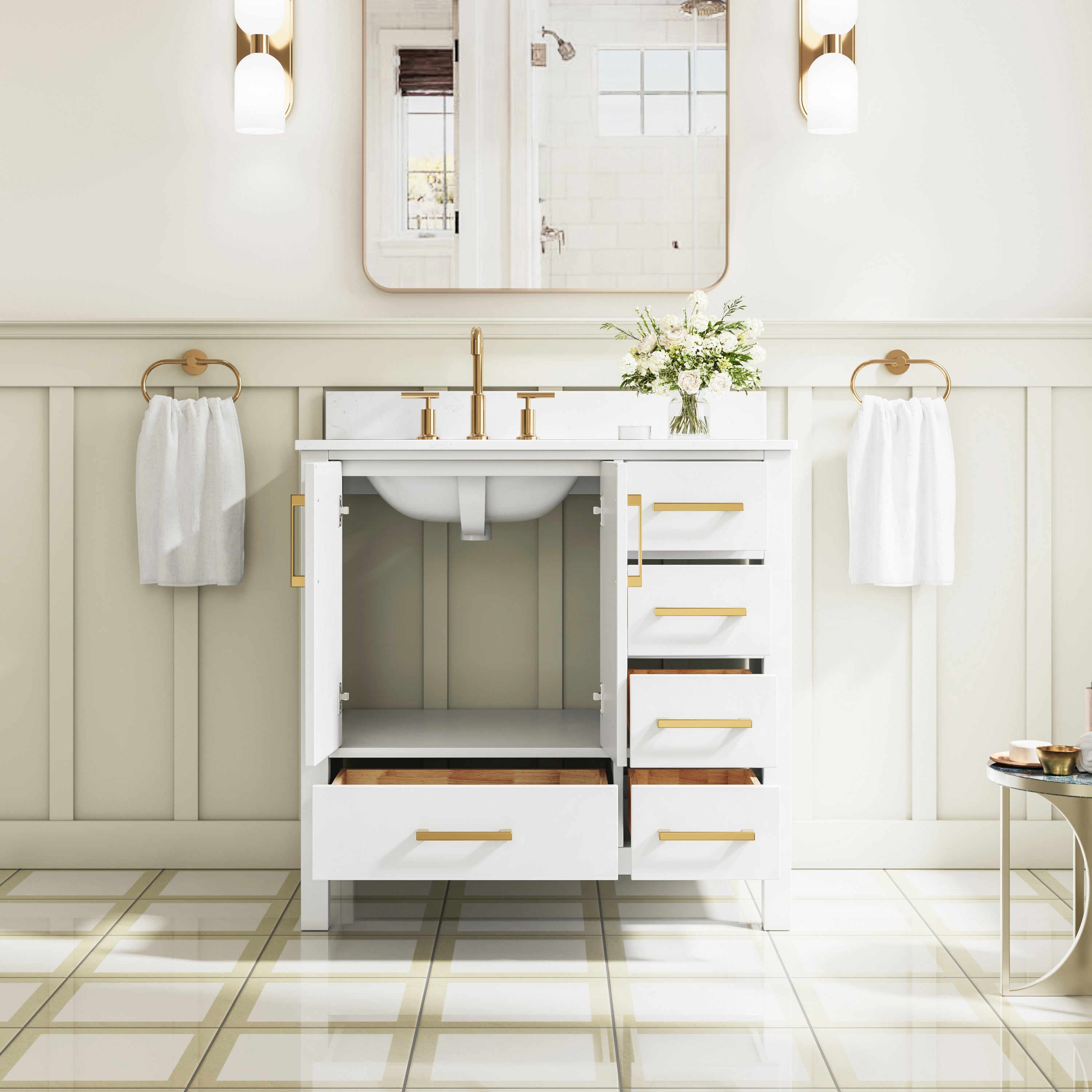#Handle Color_Brushed Gold