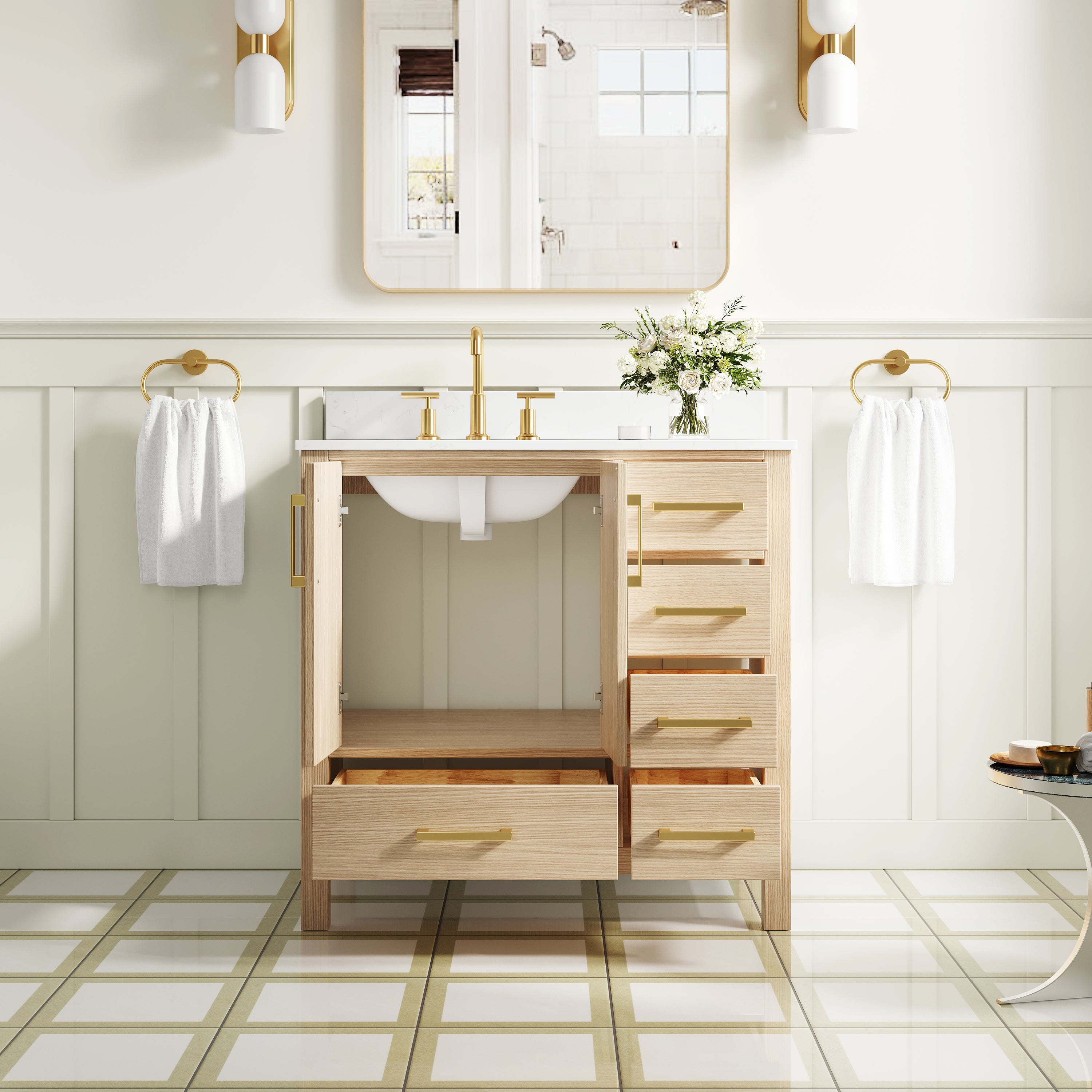 #Handle Color_Brushed Gold