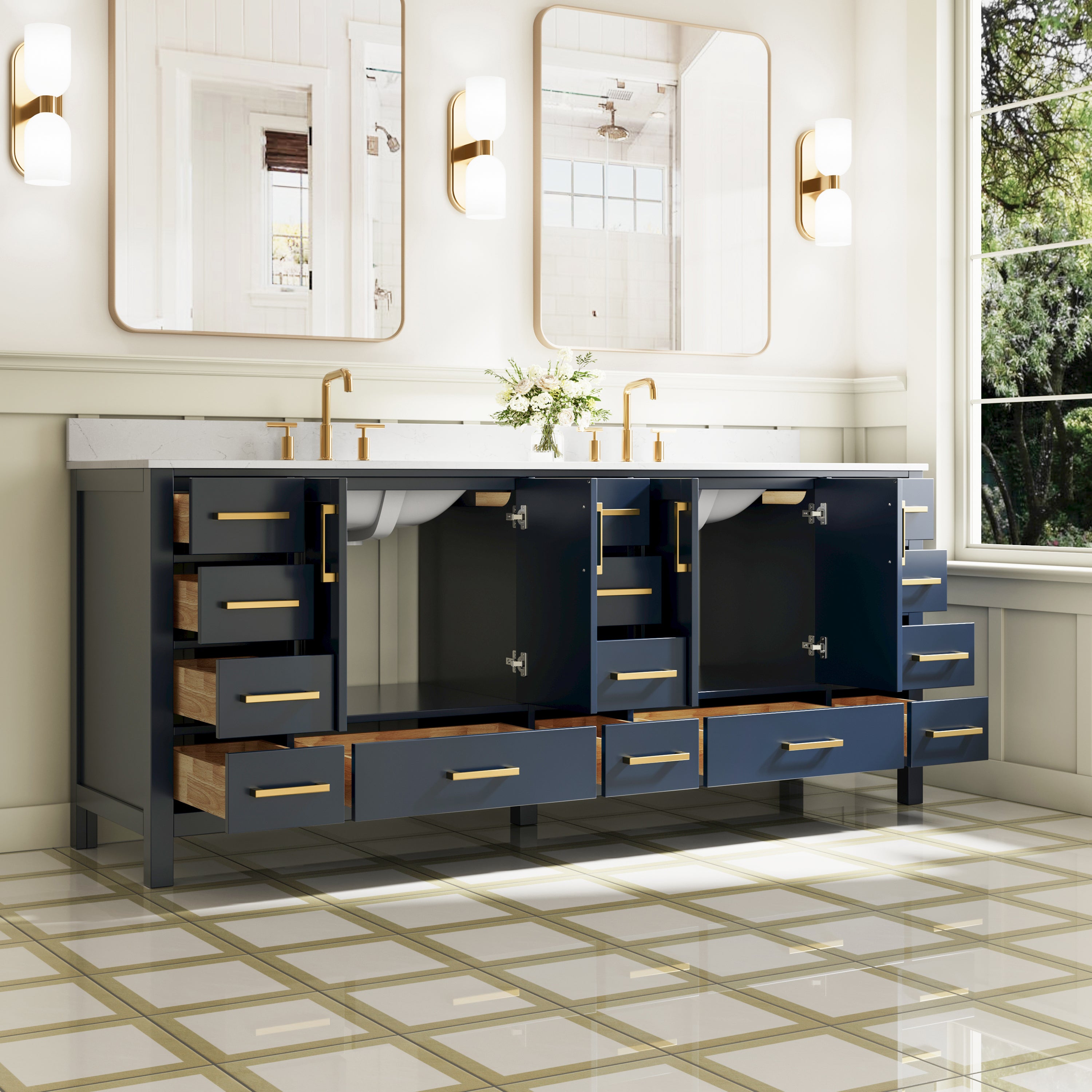 #Handle Color_Brushed Gold