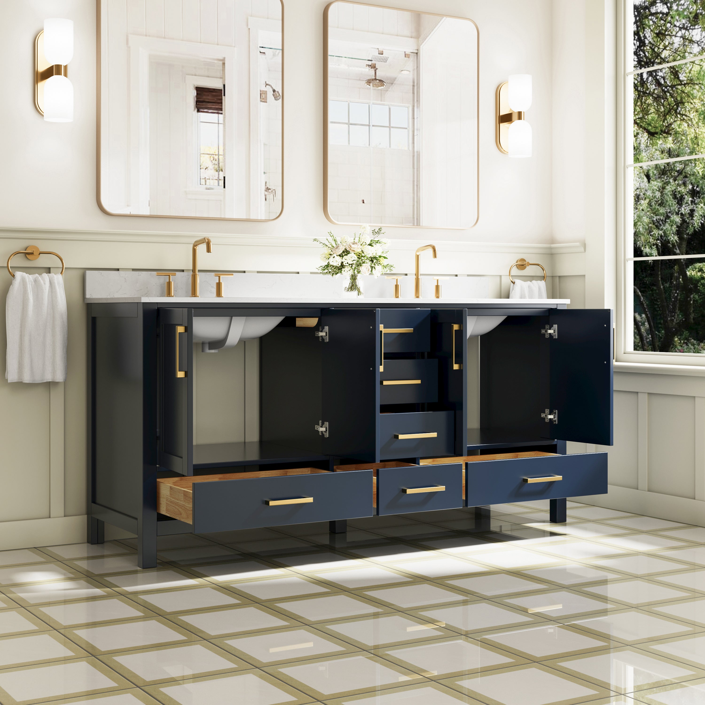 #Handle Color_Brushed Gold