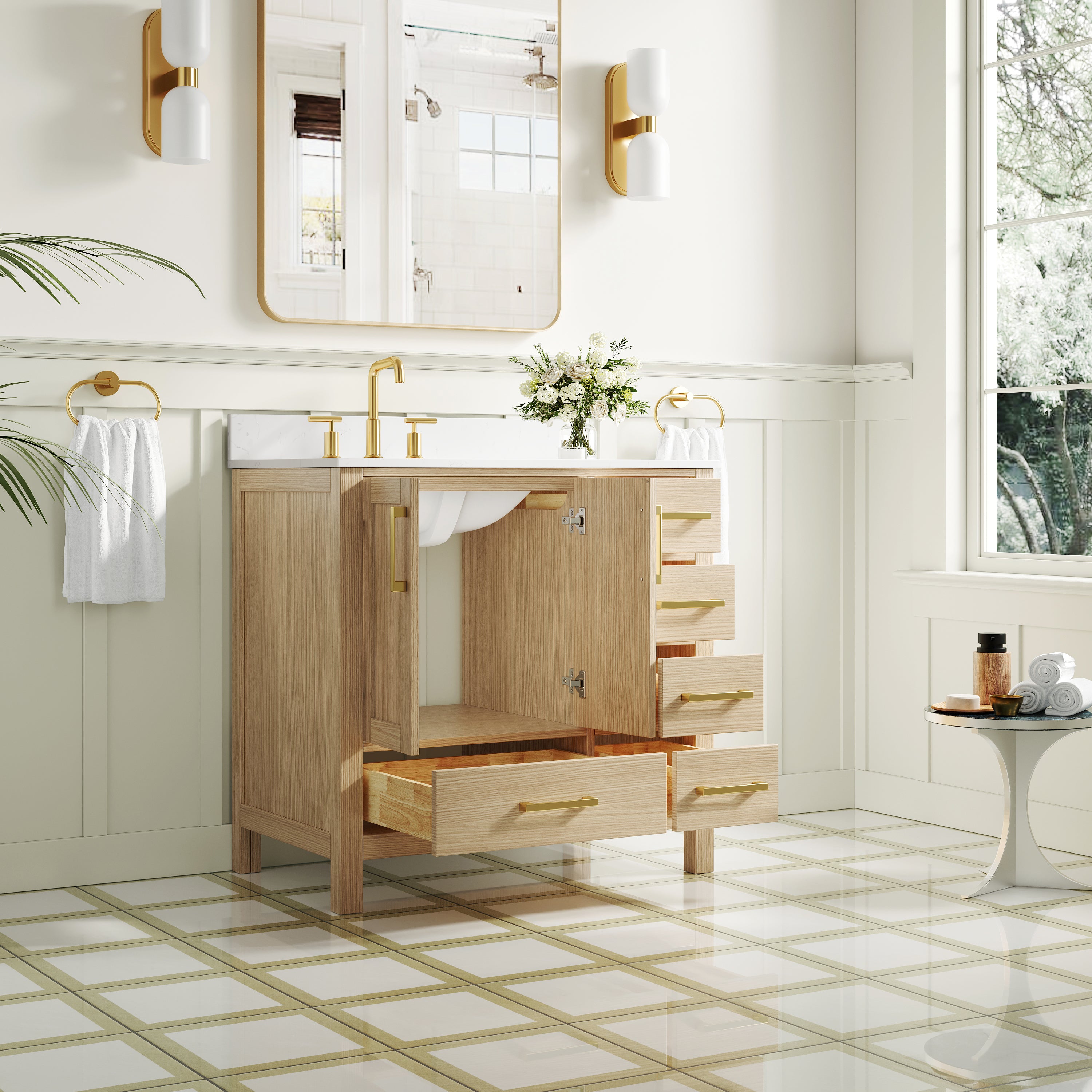 #Handle Color_Brushed Gold