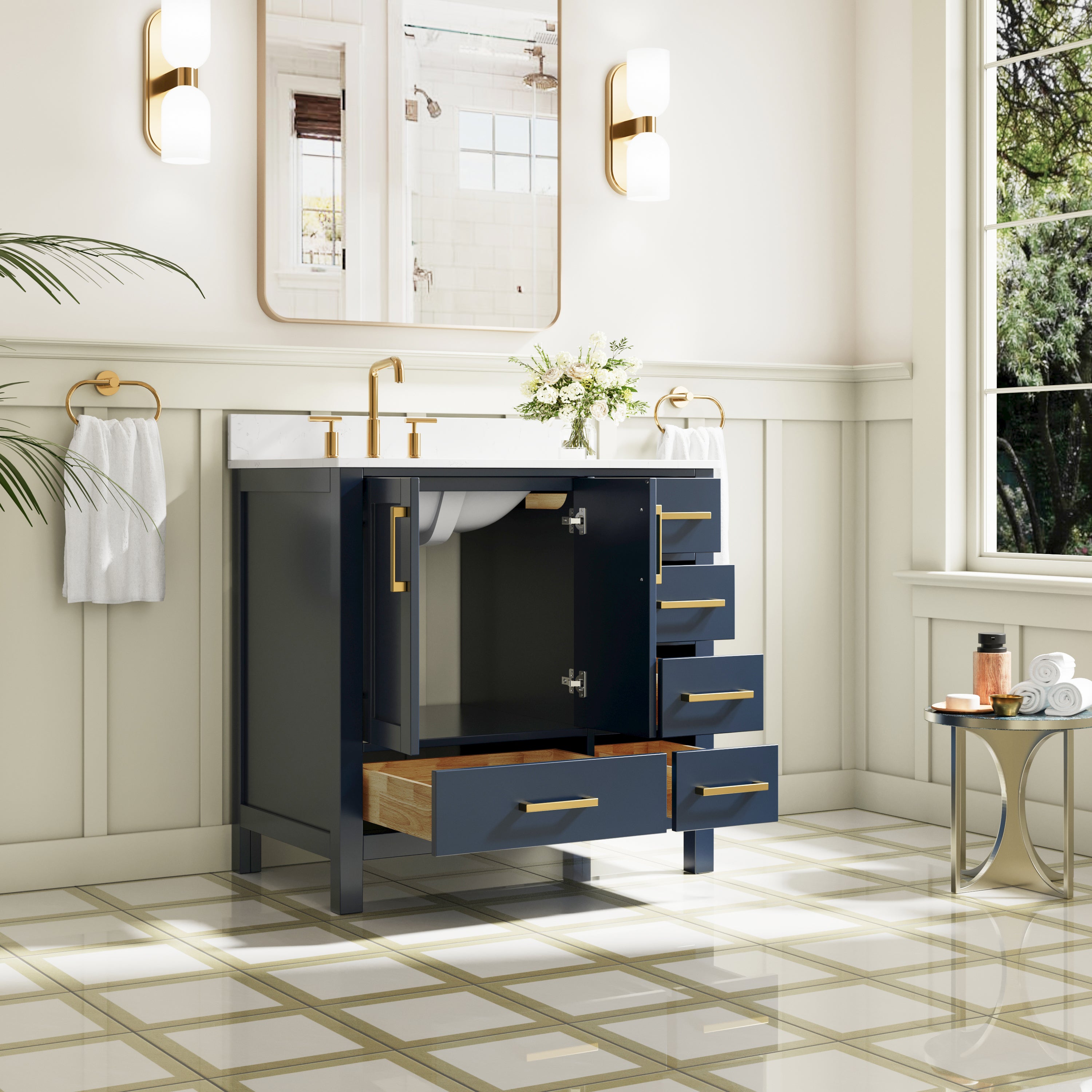 #Handle Color_Brushed Gold