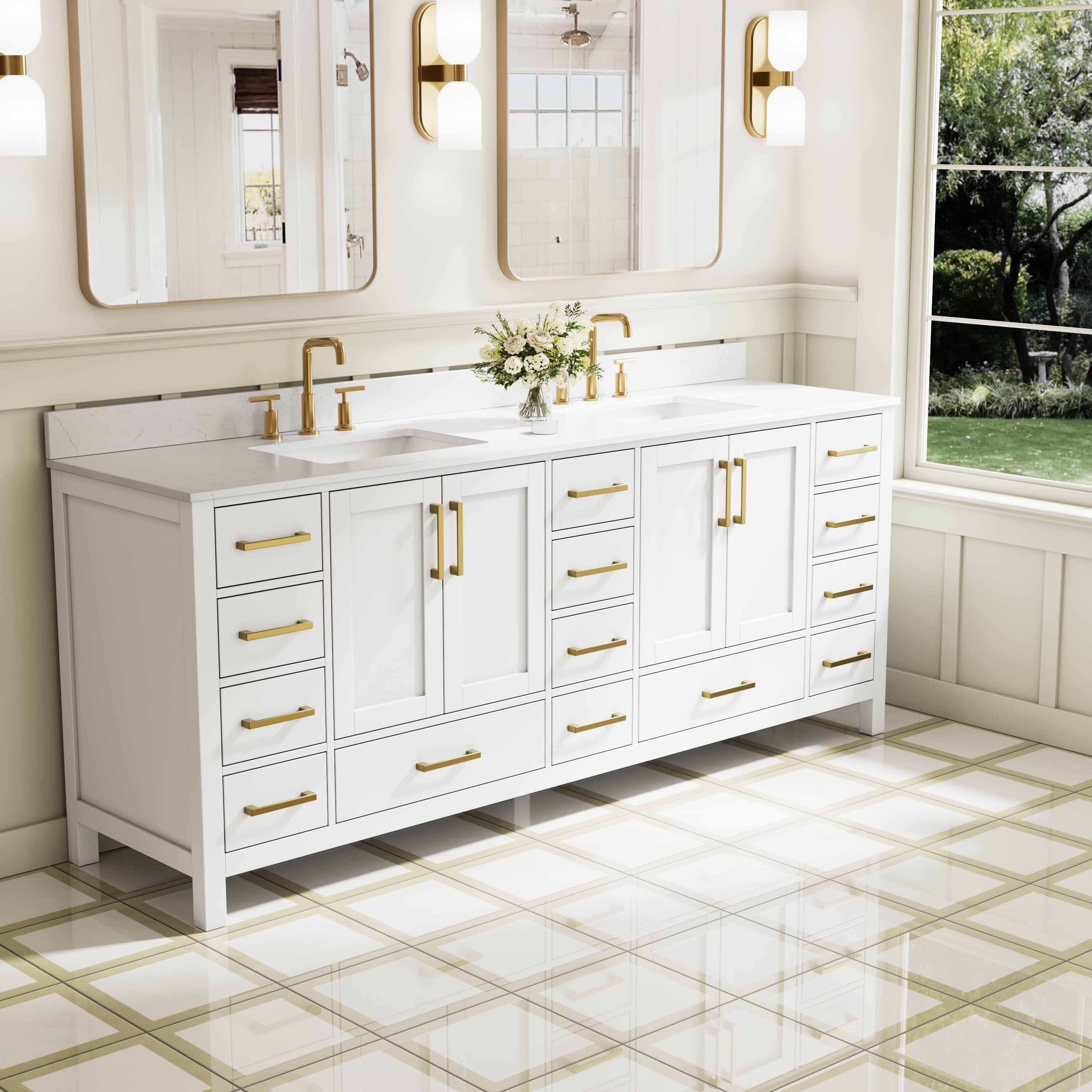 #Handle Color_Brushed Gold