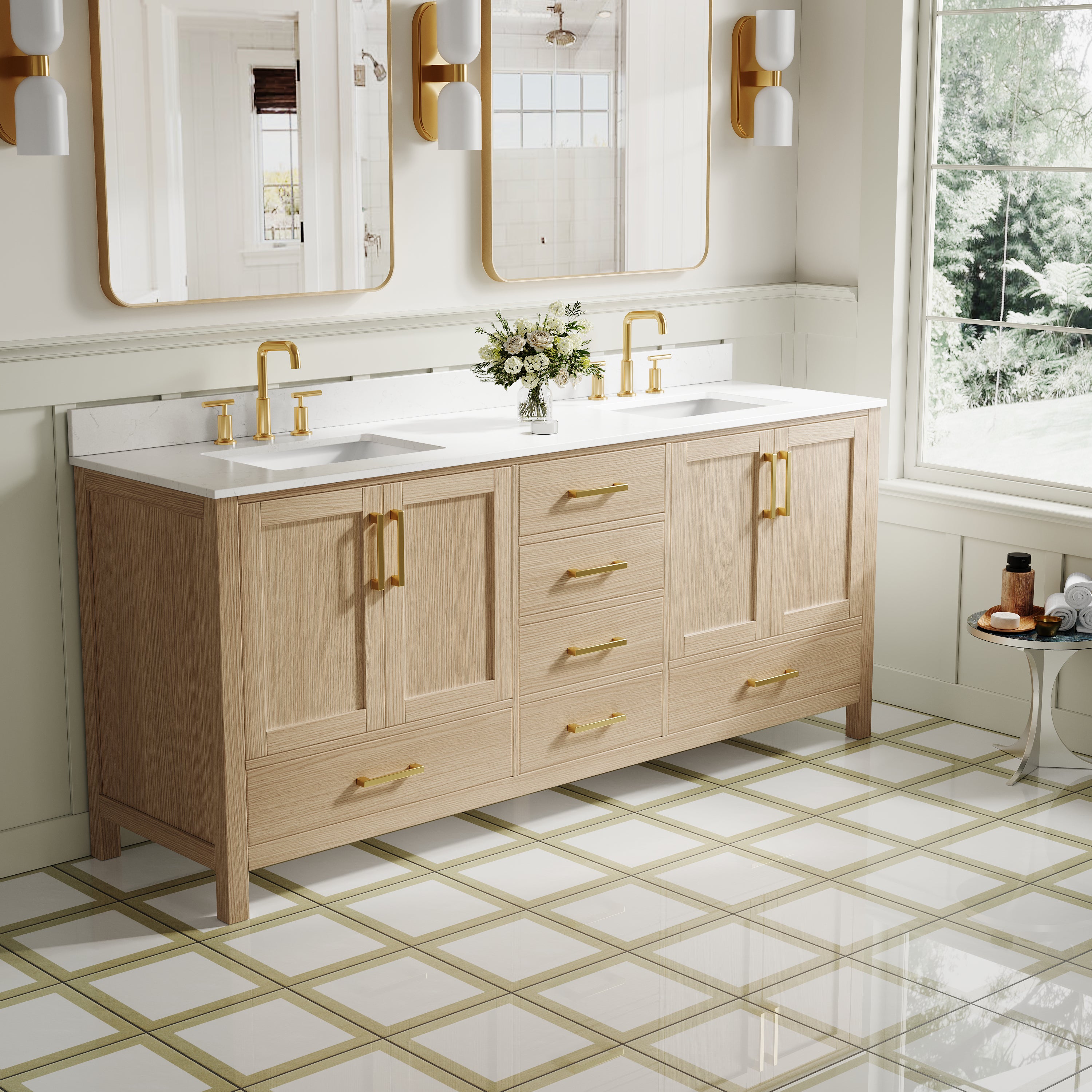 #Handle Color_Brushed Gold