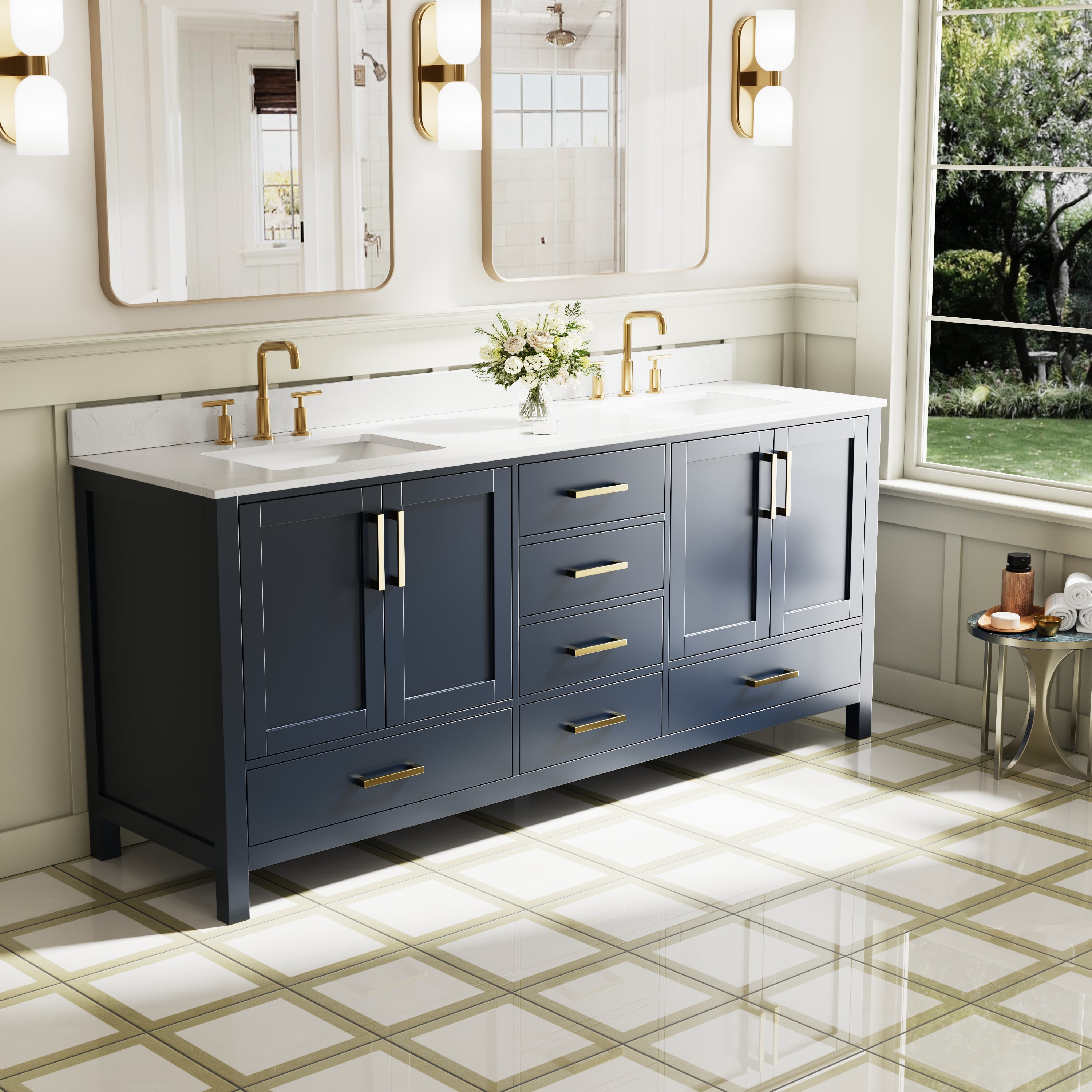 #Handle Color_Brushed Gold