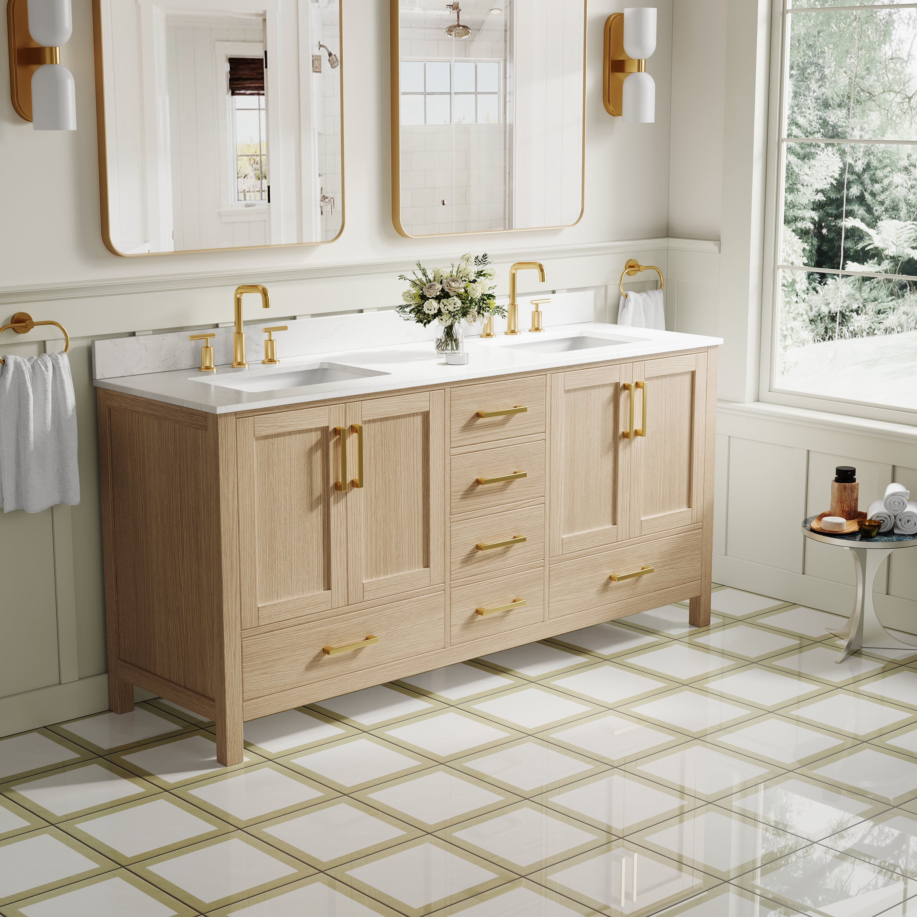 #Handle Color_Brushed Gold