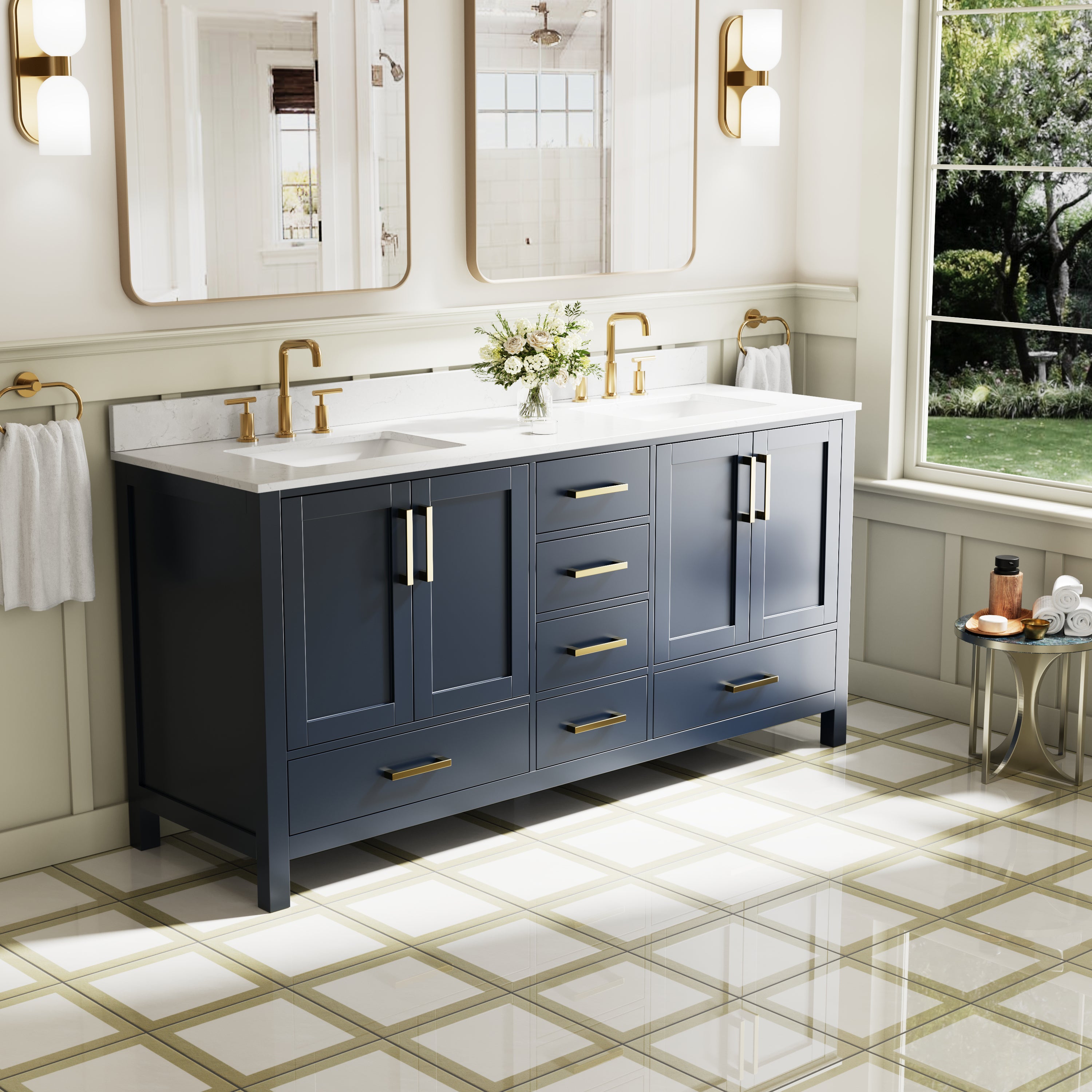 #Handle Color_Brushed Gold