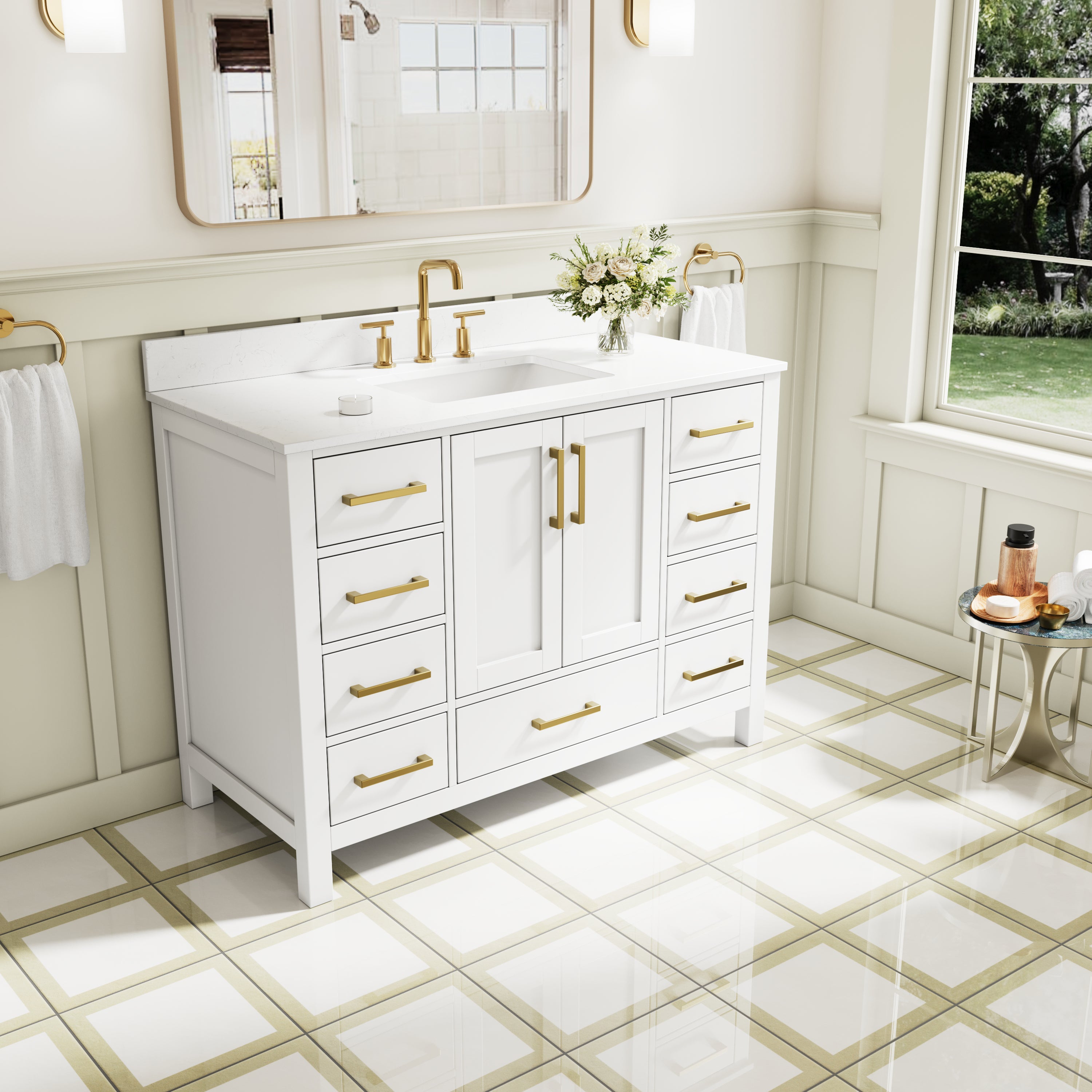 #Handle Color_Brushed Gold