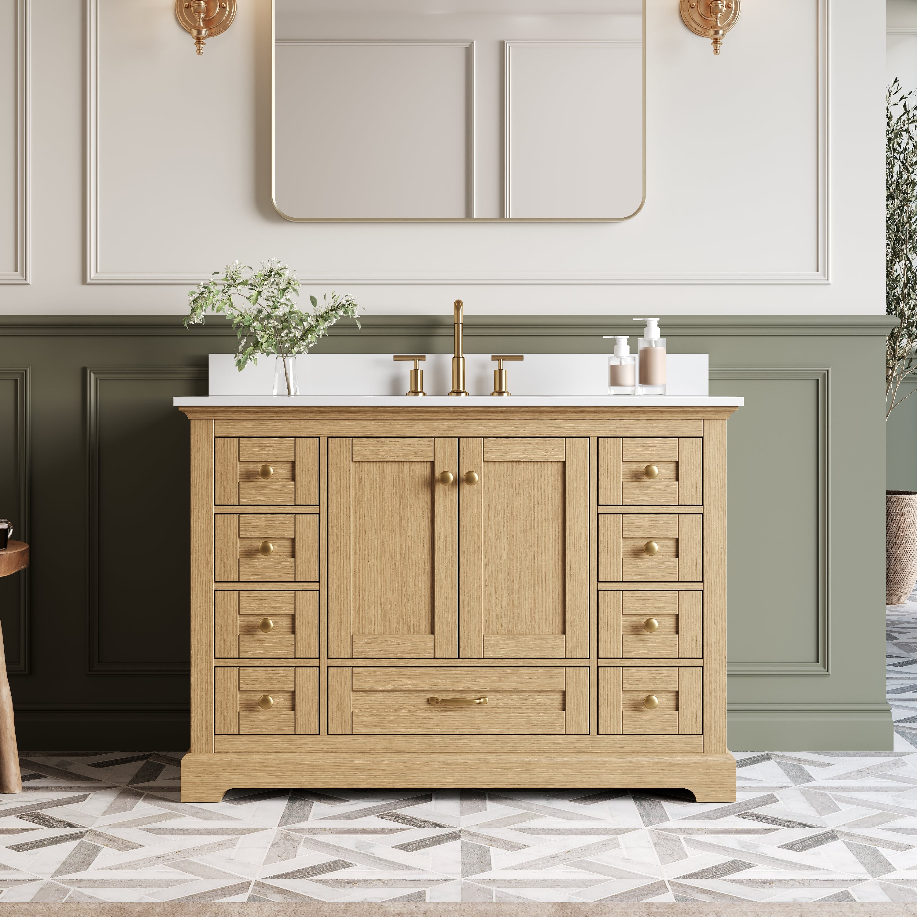 #Handle Color_Brushed Gold