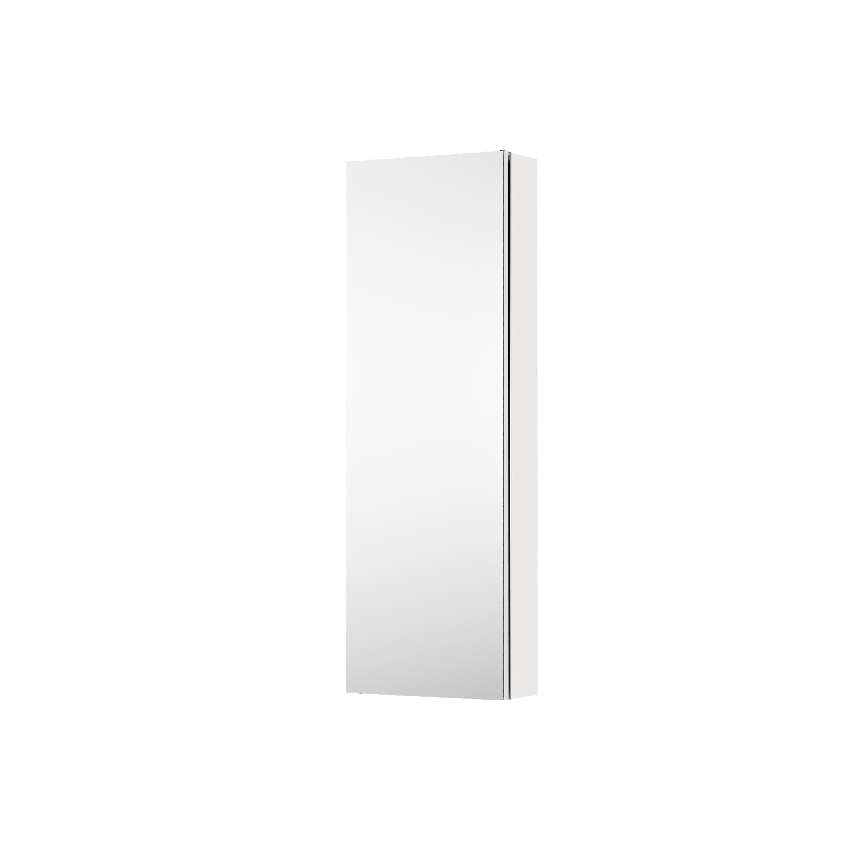 12 in. ×36 in. Copper-Free Tri-Views Mirror Medicine Cabinet, Recessed/Surface Mount and Right Swing Door