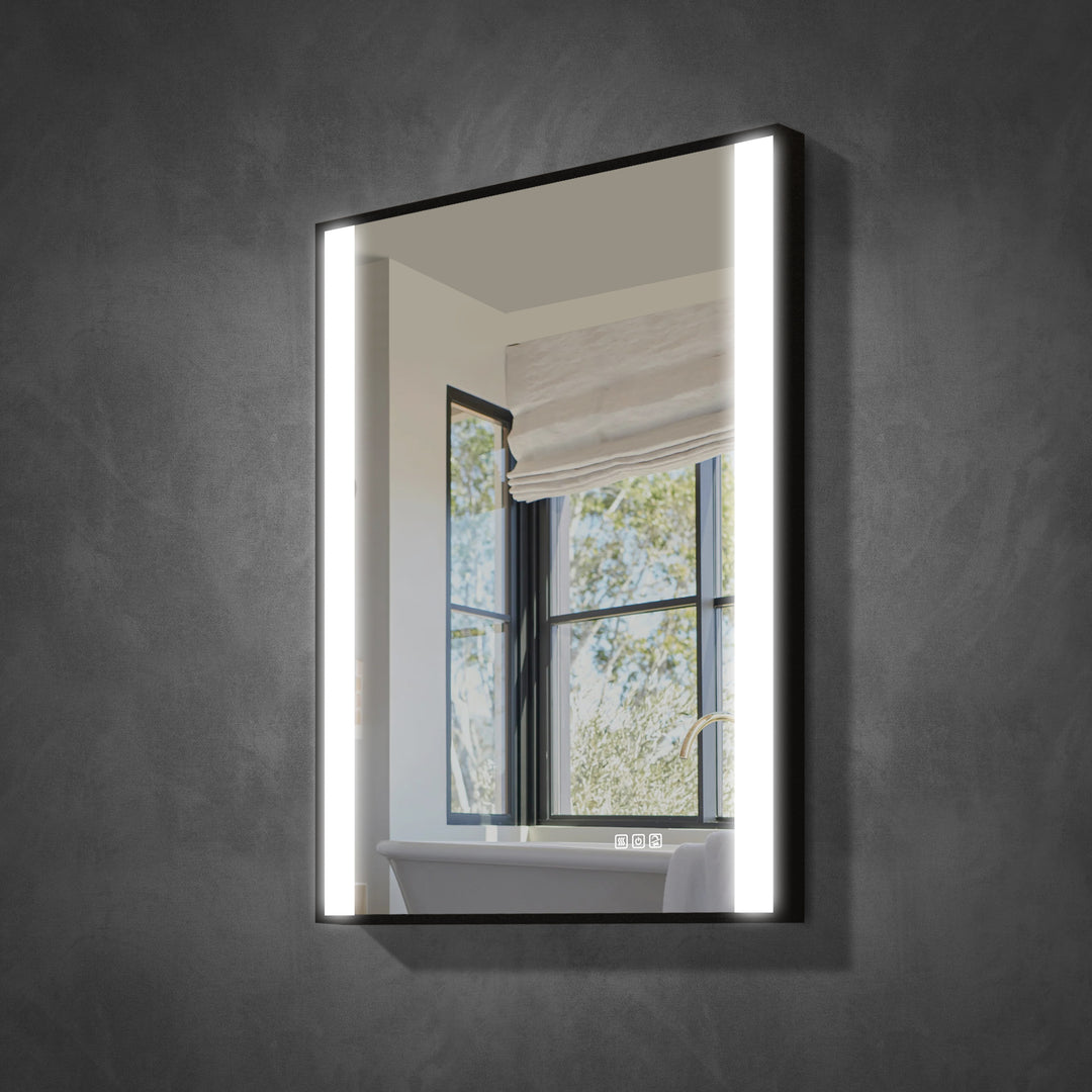 28 in. x 36 in. LED Light Bathroom Mirror with Anti-Fog Function