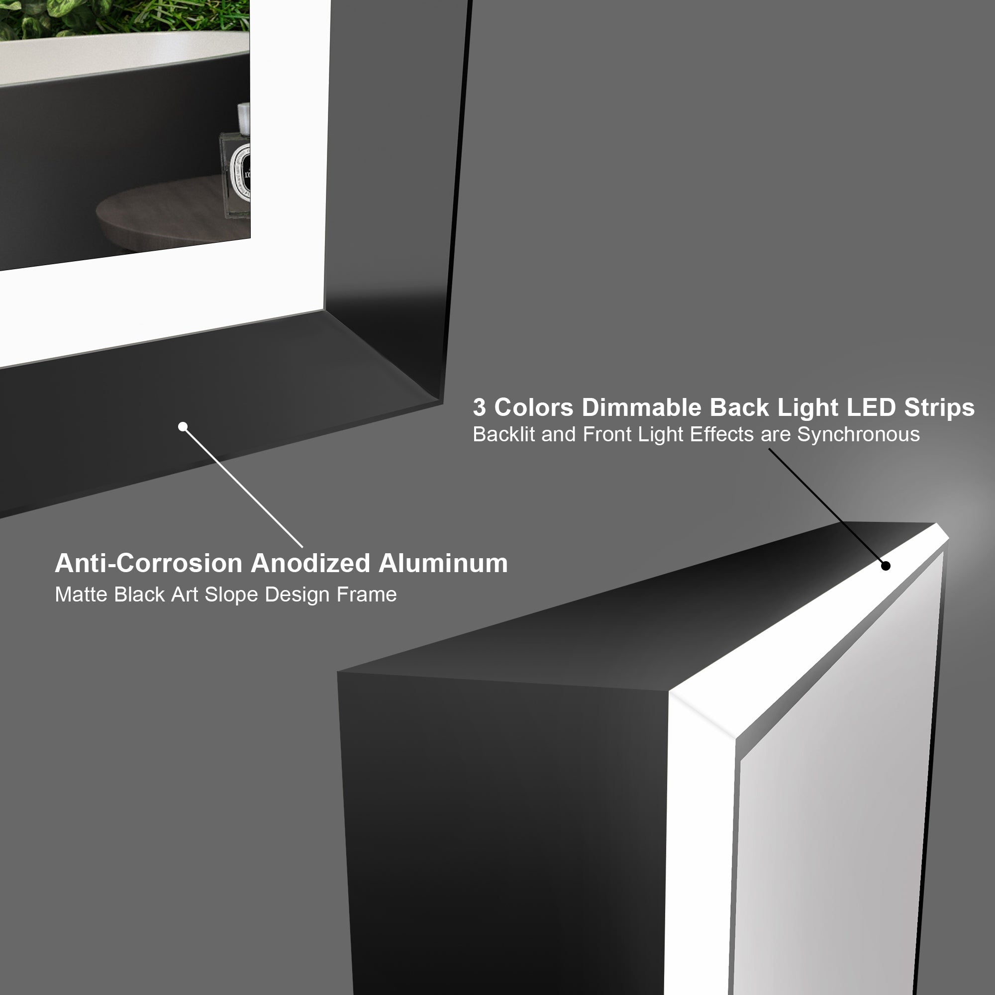 Bathroom Mirror With Led Light