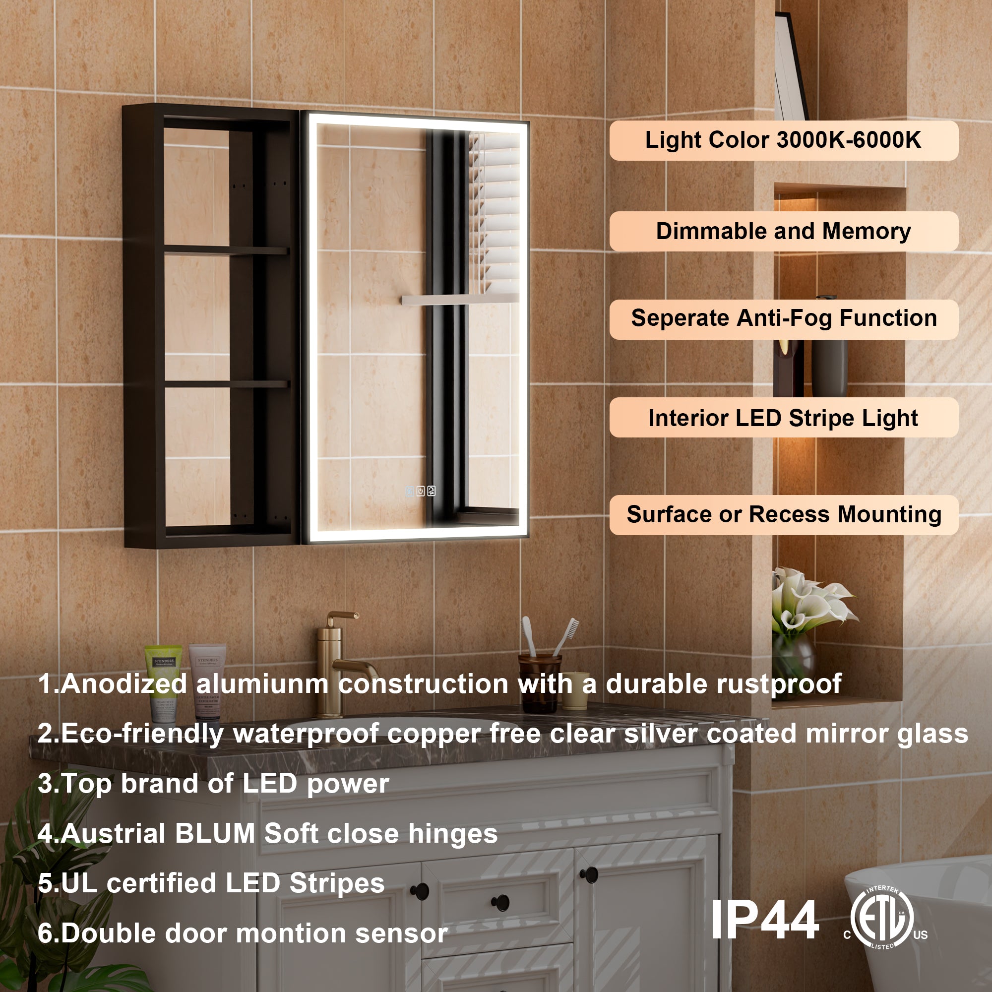 Medicine Cabinet for Bathroom