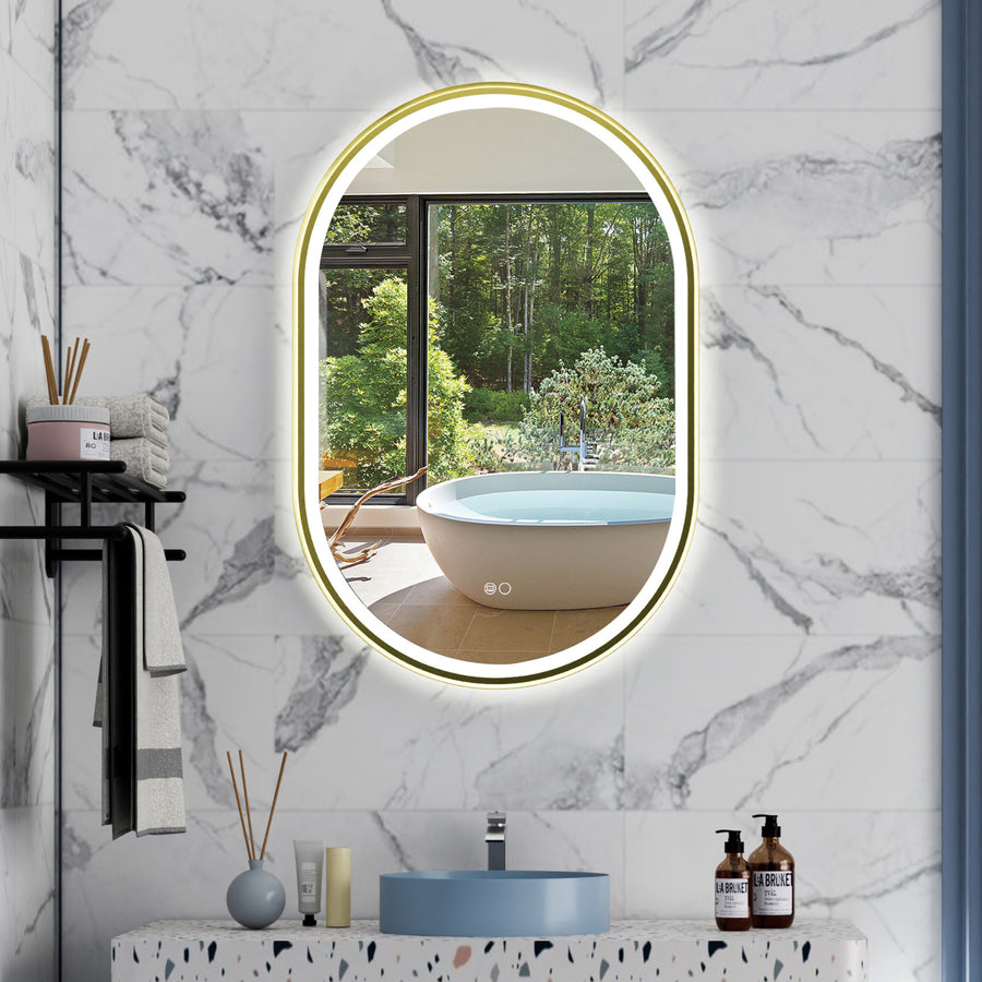 Oval Mirrors for Bathroom