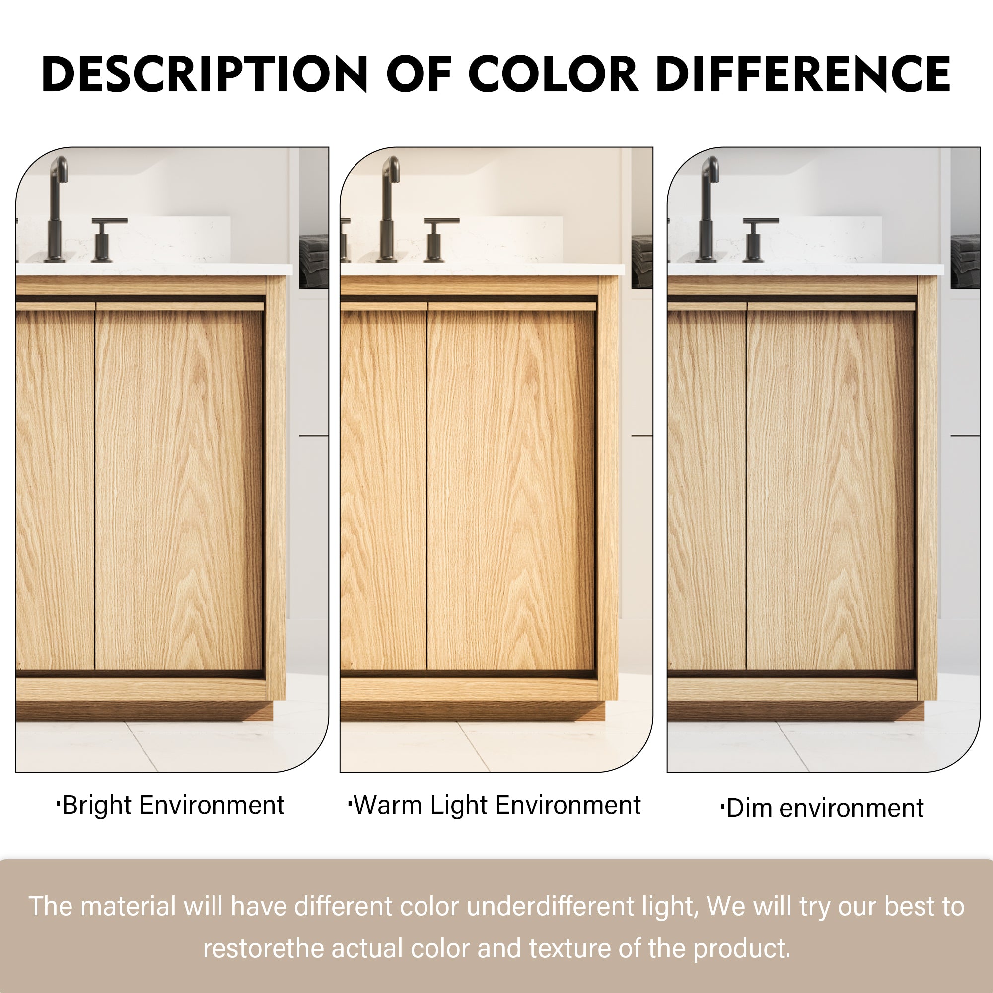 80 Inch Oak Soild Wood Bathroom Vanity with Double Undermount Sinks, 3 Dovetail-constructed Drawers and 4 Soft-close Doors