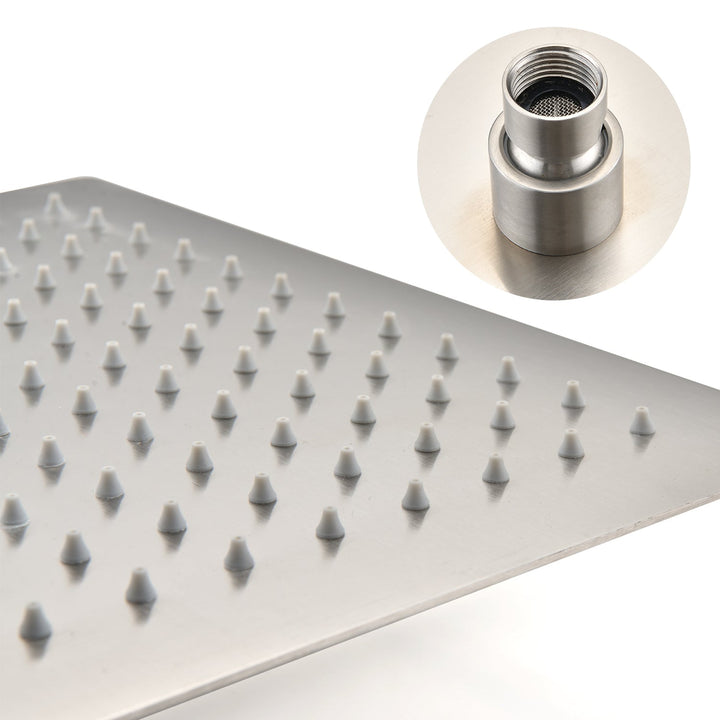 10inch/ 12inch/ 16inch Ceiling Mounted Shower System Combo Set with Handheld & Shower head