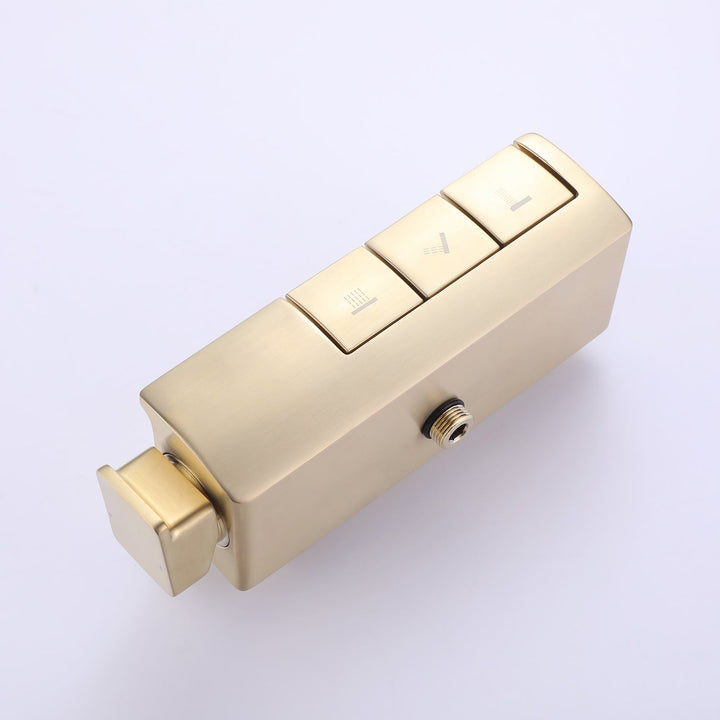 10 inch Complete Exposed Shower System With Rough-In Valve