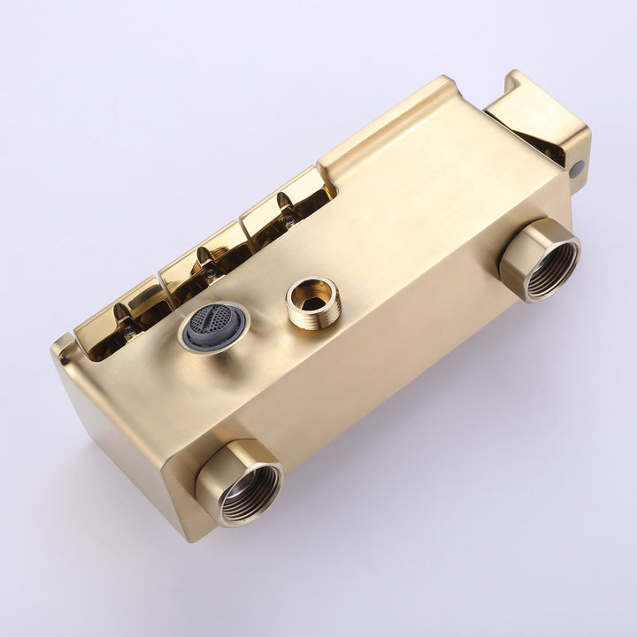 10 inch Complete Exposed Shower System With Rough-In Valve