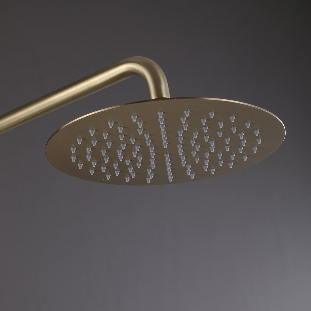 10 inch Complete Exposed Shower System With Rough-In Valve
