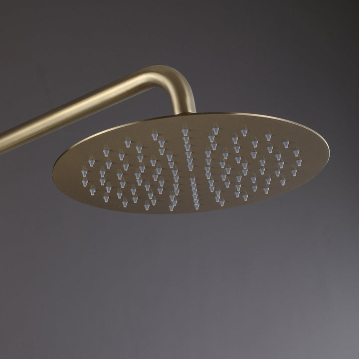 10 inch Complete Exposed Shower System With Rough-In Valve