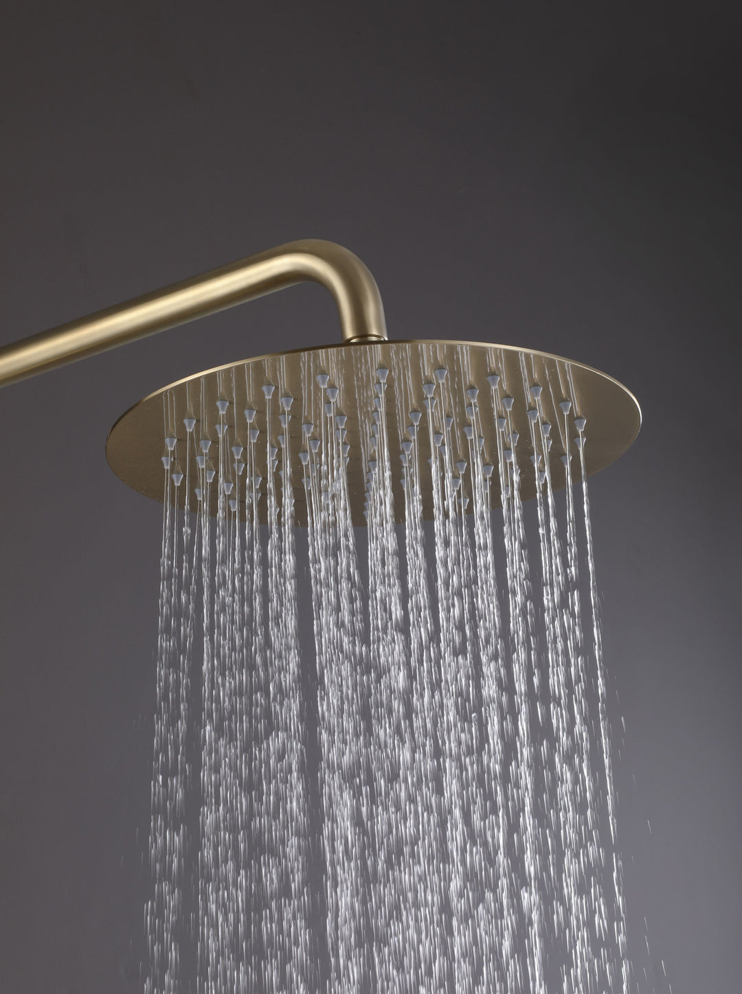 Wall Mount 3-Function Complete Shower System with Rough-In Valve