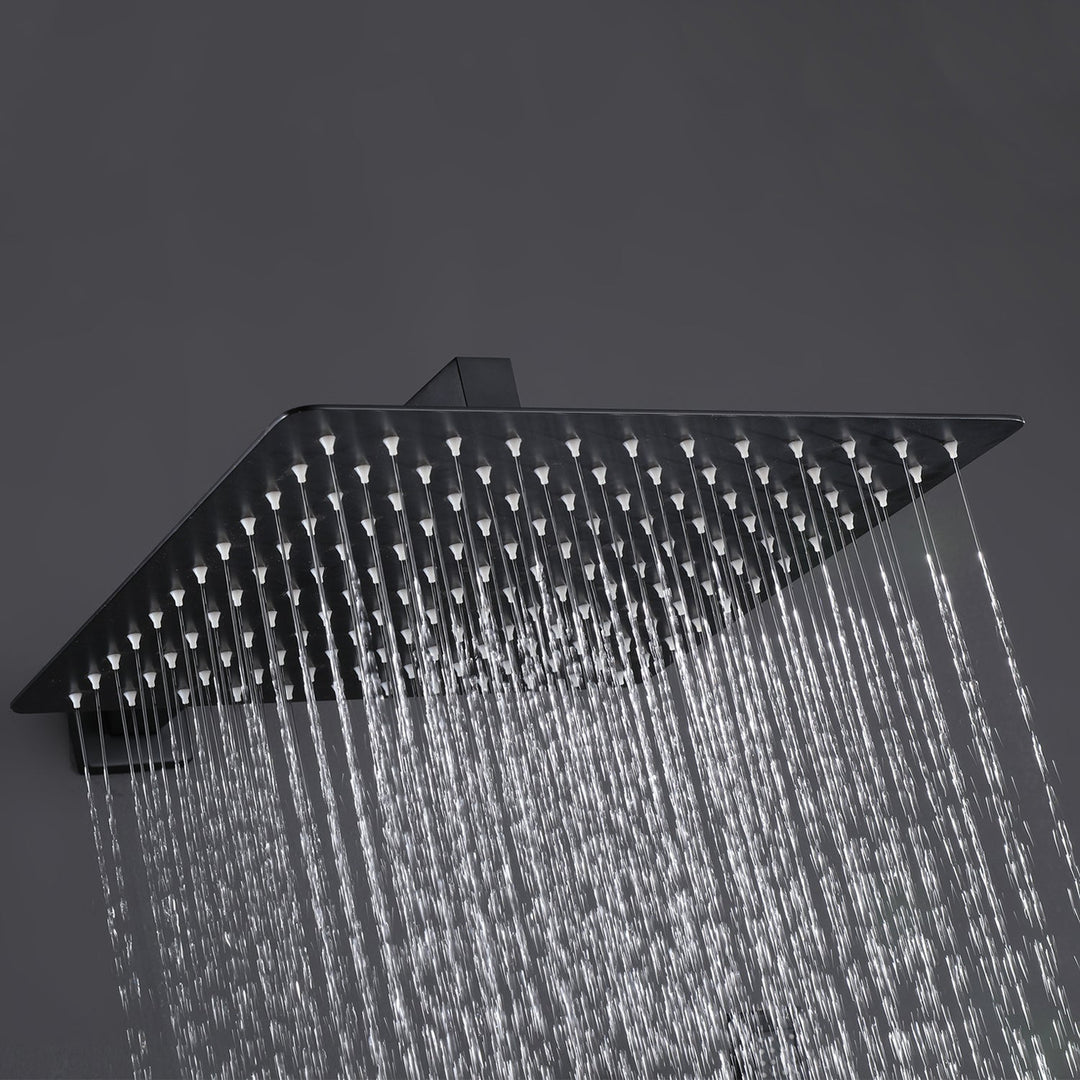 2-Function Thermostatic Complete Shower System With Handheld
