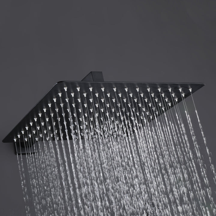 2-Function Thermostatic Complete Shower System With Handheld