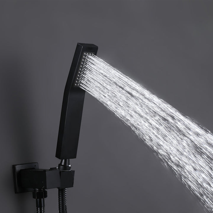 2-Function Thermostatic Complete Shower System With Handheld