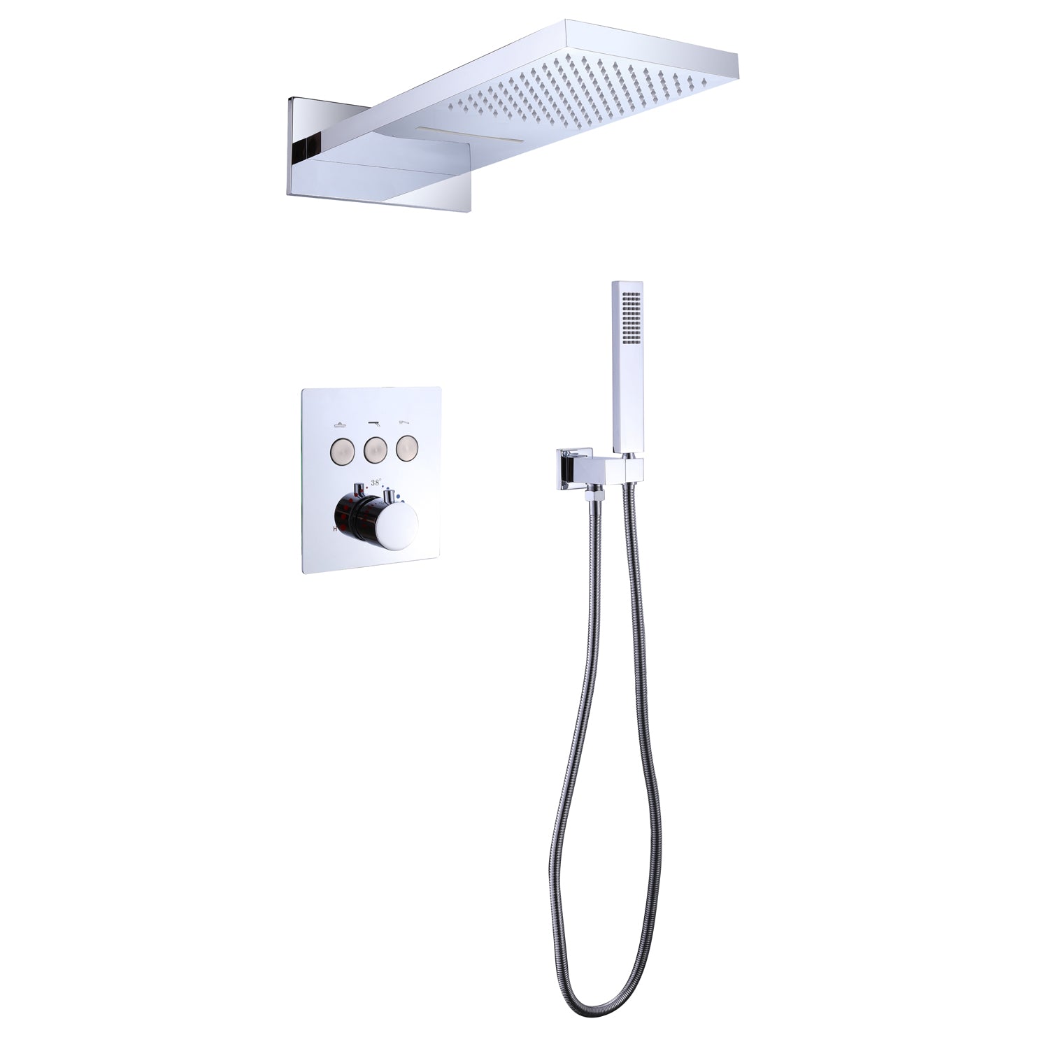 rain head shower system