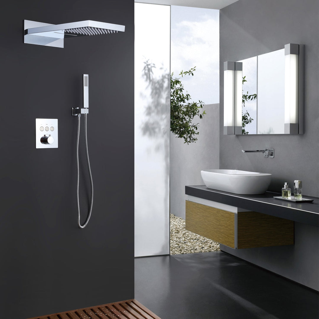 rain shower head systems