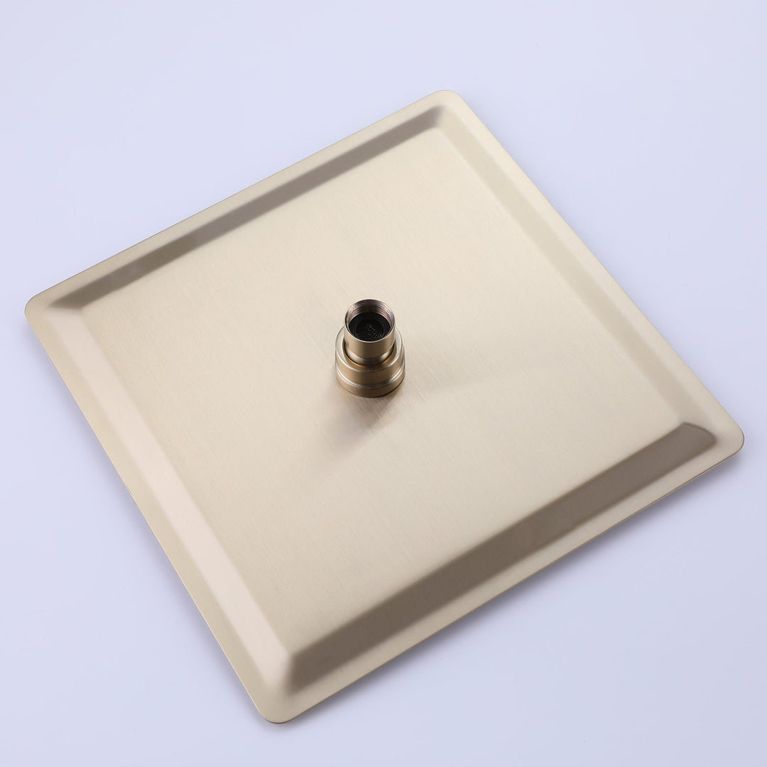 2-Function Thermostatic Complete Shower System With Handheld