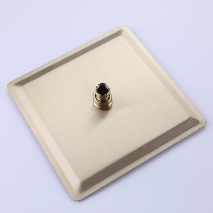 2-Function Thermostatic Complete Shower System With Handheld