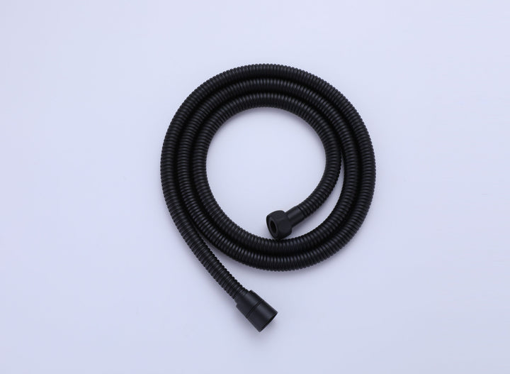 10 inch Concealed Ceiling Mounted Single Handle Matte Black Shower Faucet Set