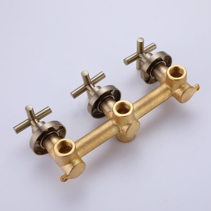 10 inch Concealed Installation Stainless Steel SPA Shower Faucet Set
