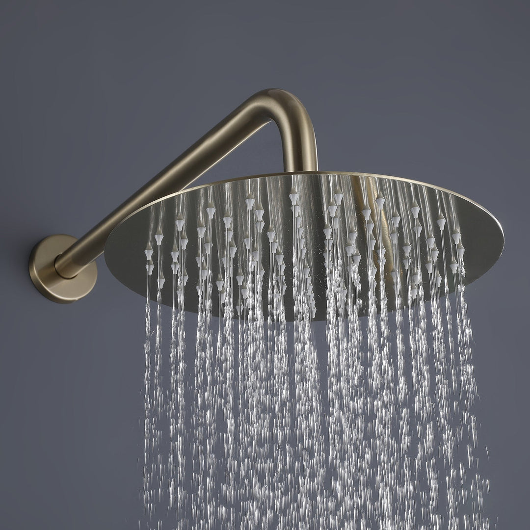 10 inch Concealed Installation Stainless Steel SPA Shower Faucet Set